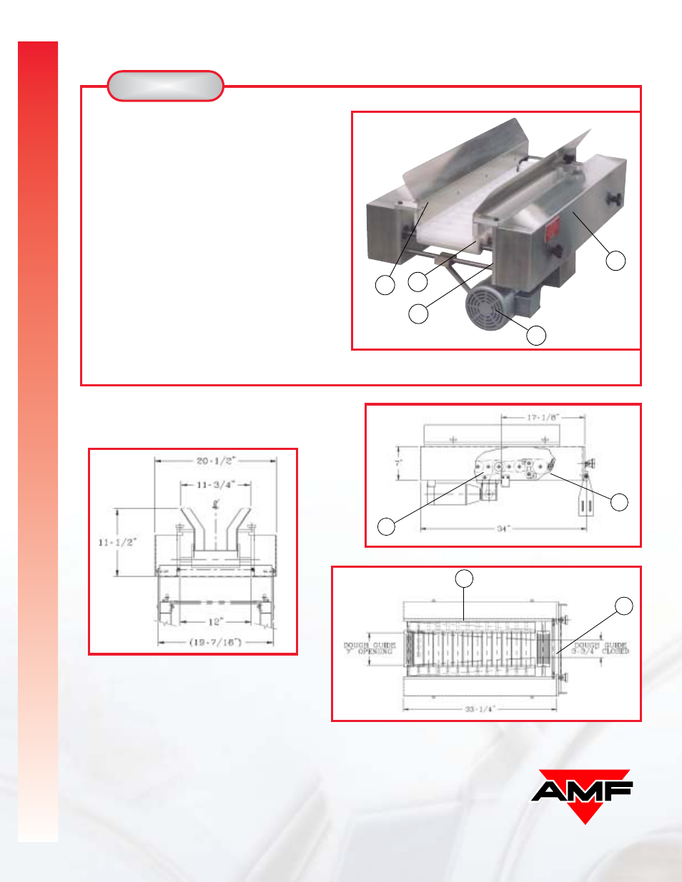 Dough ball spacer | AMF Dough Ball Spacer User Manual | Page 2 / 2