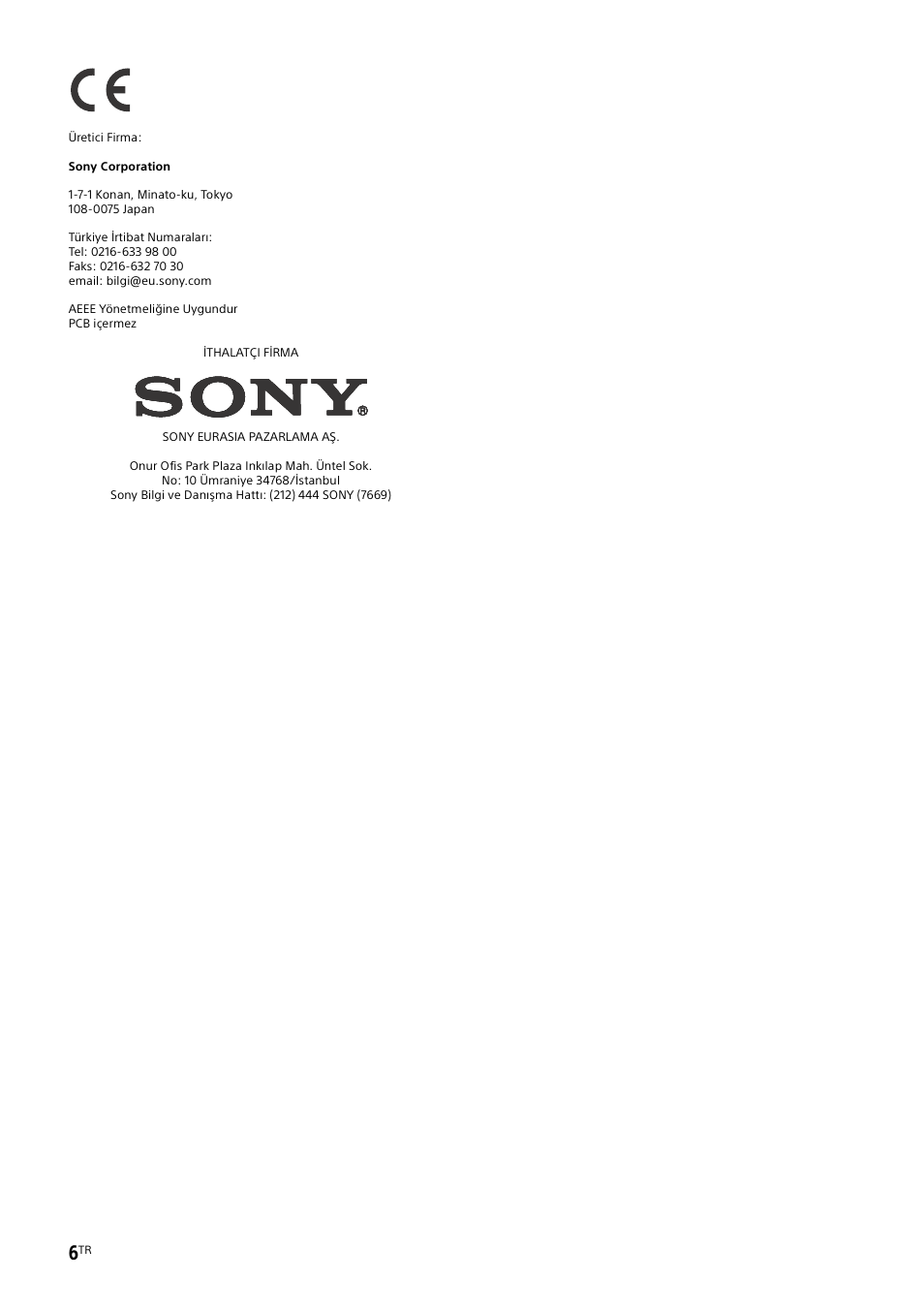 Sony KDL-48W585B User Manual | Page 166 / 192