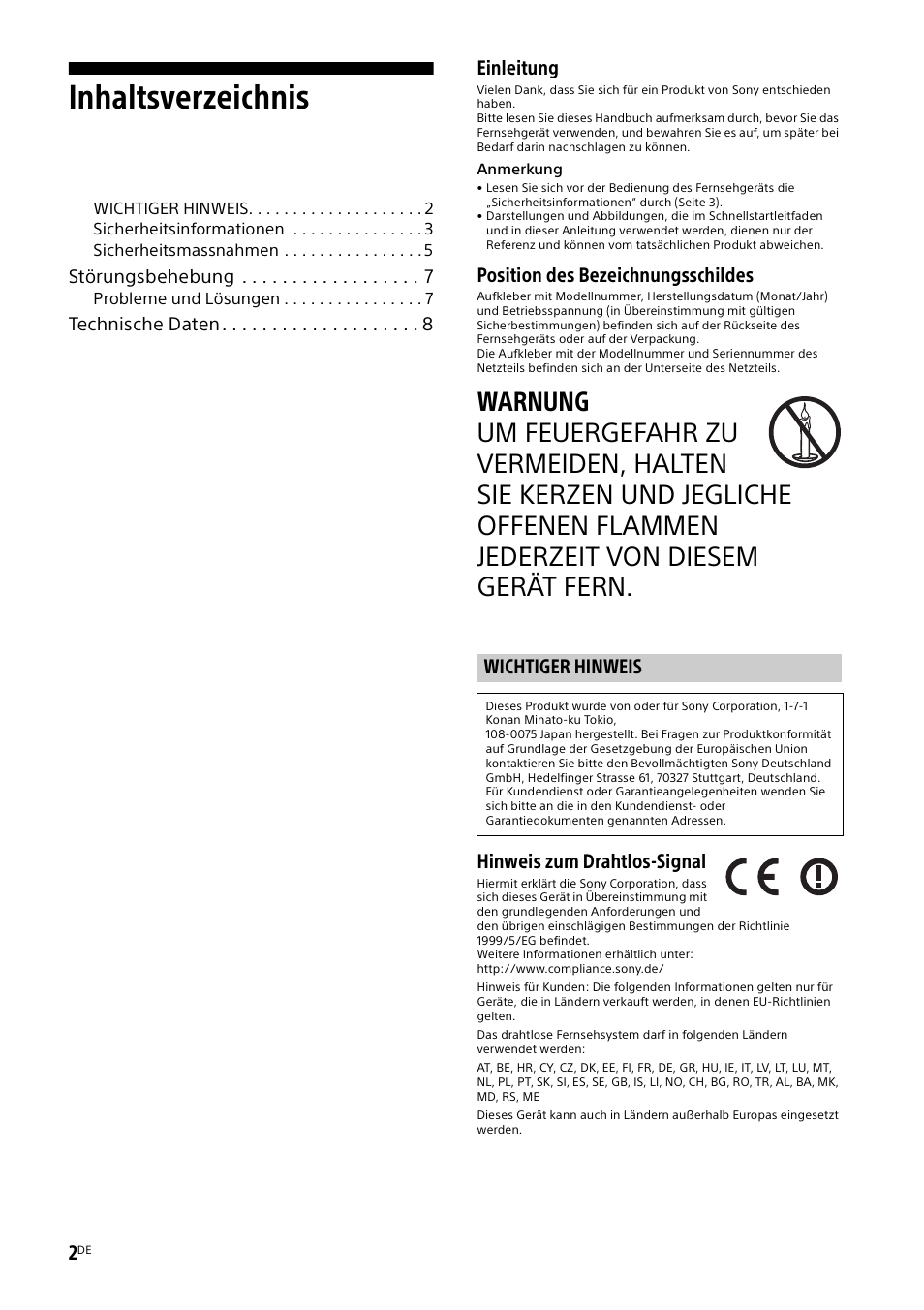 Sony KDL-48W585B User Manual | Page 38 / 192