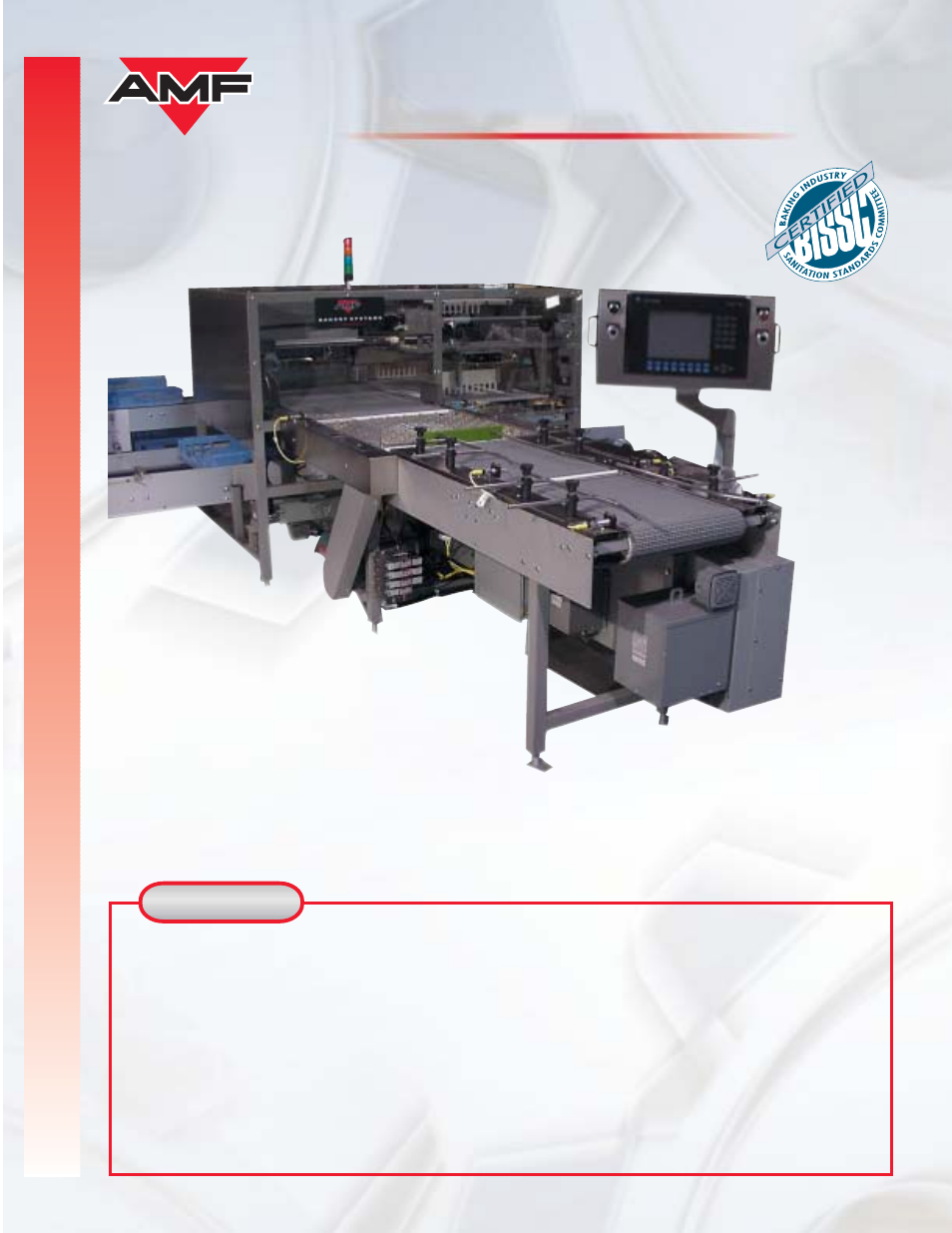 AMF Bread And Bun Products Orientor Loader User Manual | 4 pages