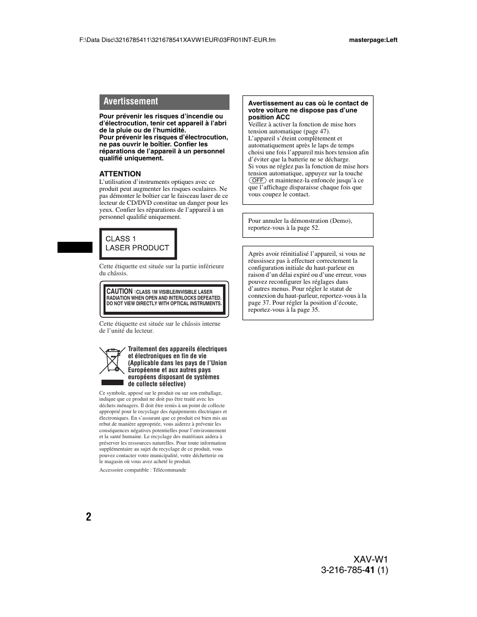 Sony XAV-W1 User Manual | Page 136 / 344