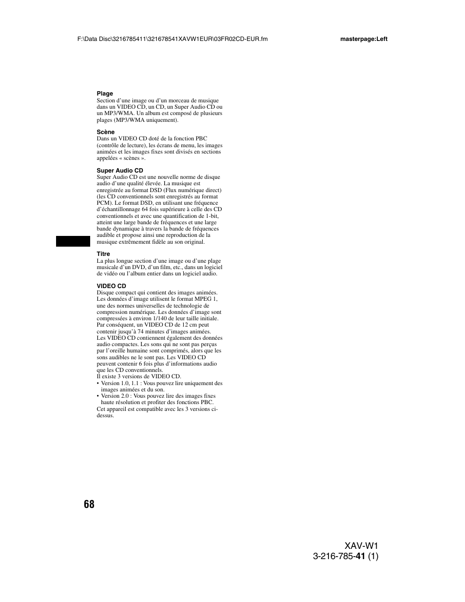 Sony XAV-W1 User Manual | Page 202 / 344