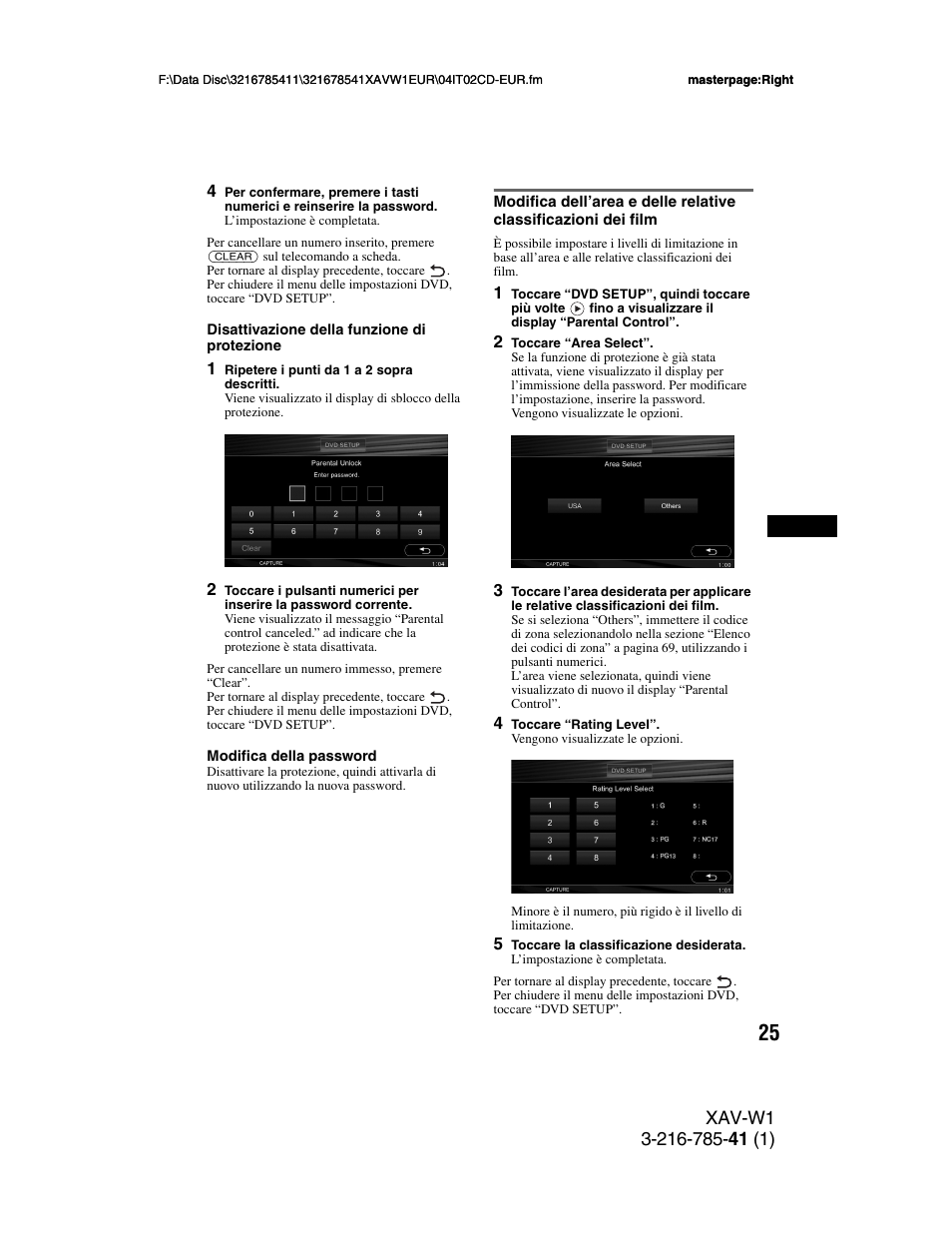 Sony XAV-W1 User Manual | Page 229 / 344