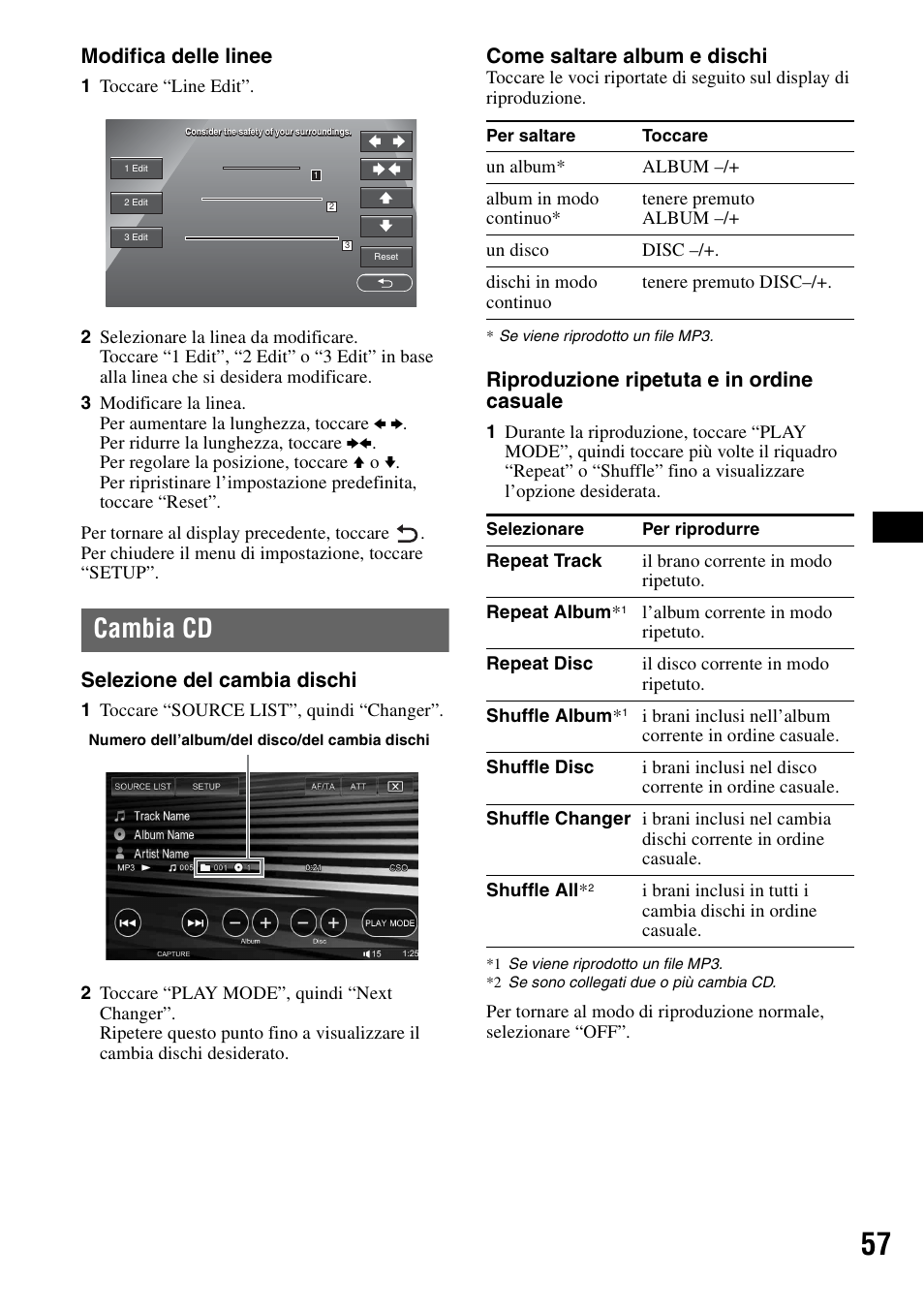 Cambia cd | Sony XAV-W1 User Manual | Page 261 / 344