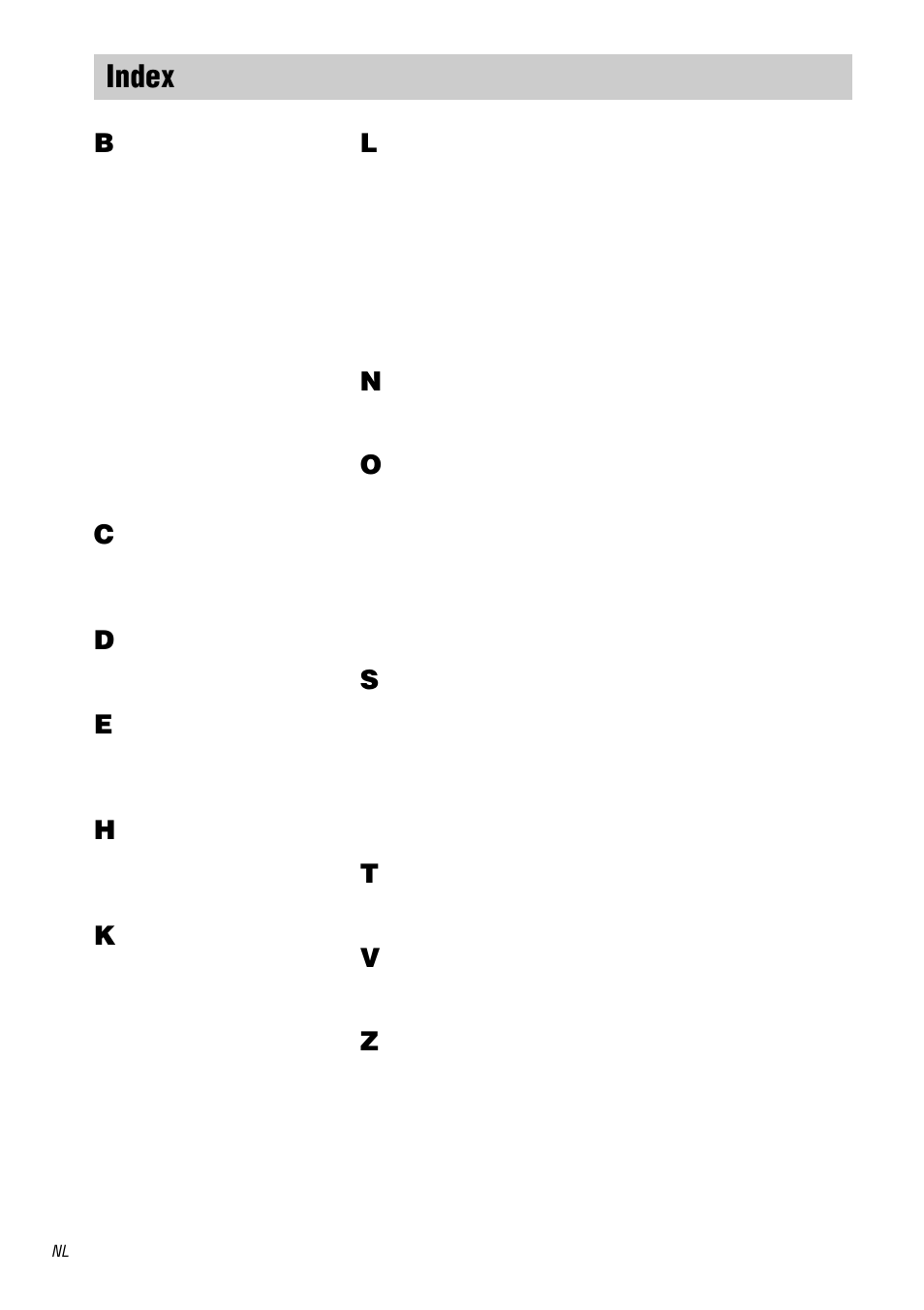 Index | Sony TA-DA9000ES User Manual | Page 126 / 188