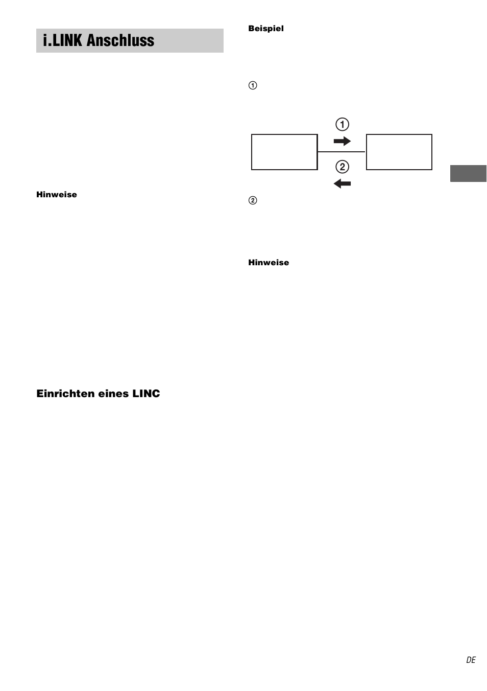 I.link anschluss, Seite 53 | Sony TA-DA9000ES User Manual | Page 53 / 188