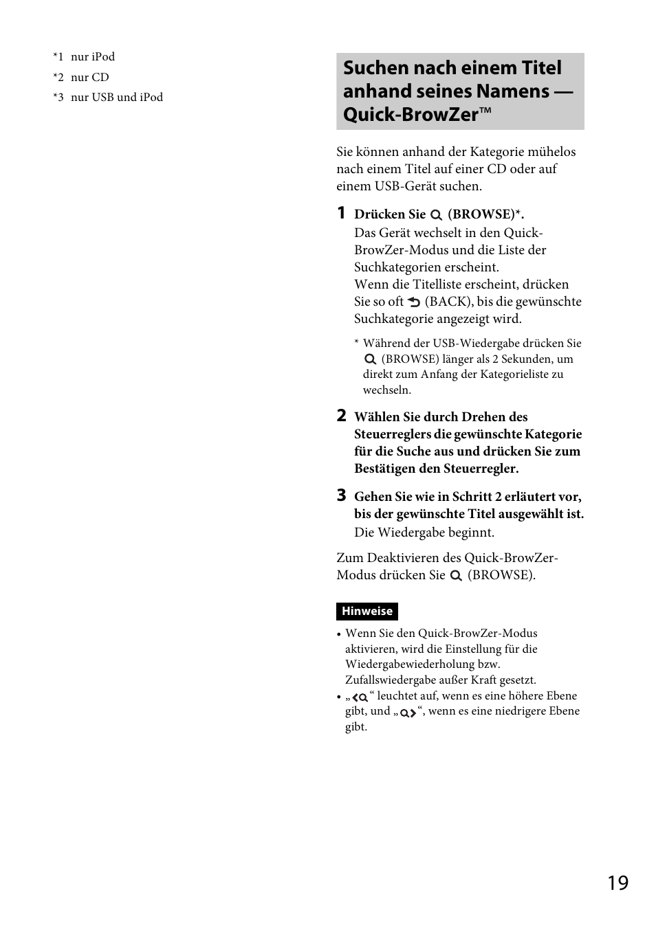 Sony CDX-DAB500U User Manual | Page 47 / 168
