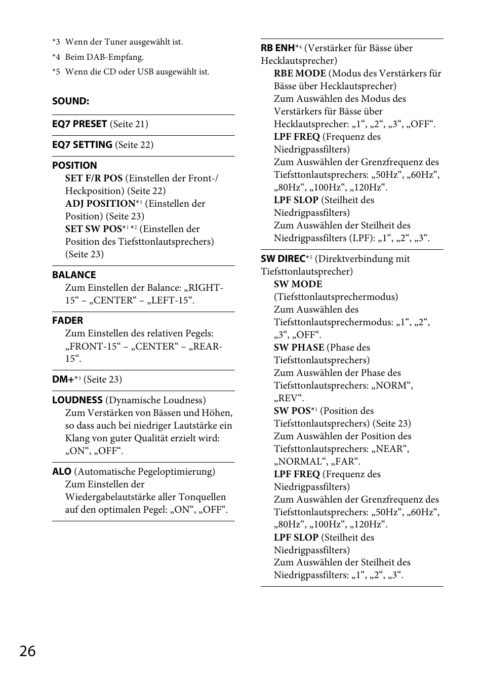 Sony CDX-DAB500U User Manual | Page 54 / 168