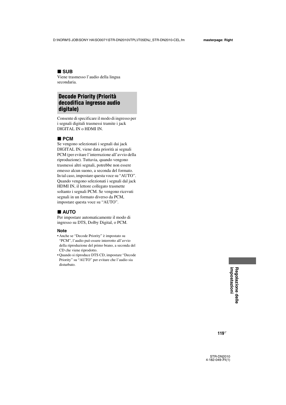 Sony STR-DN2010 User Manual | Page 119 / 328