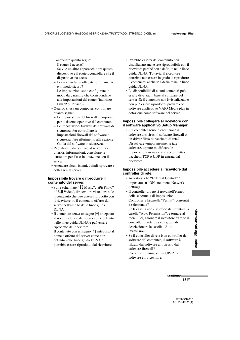 Sony STR-DN2010 User Manual | Page 151 / 328