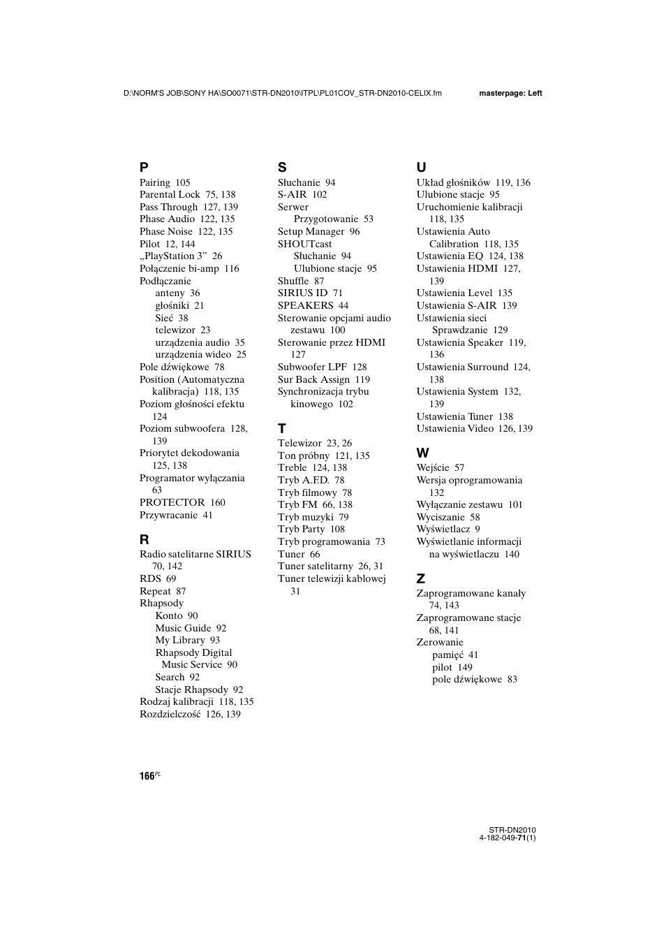 Sony STR-DN2010 User Manual | Page 324 / 328