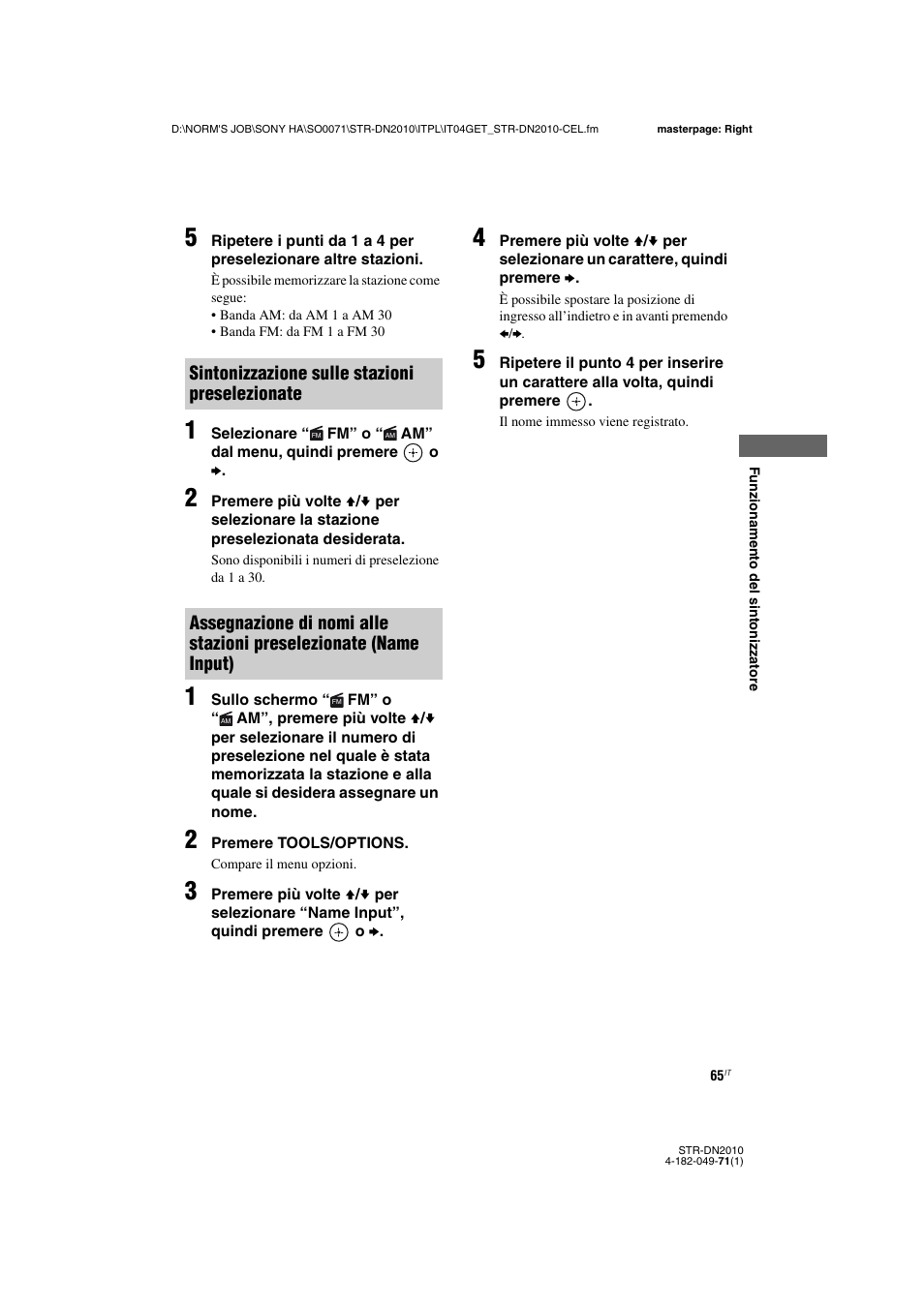 Sony STR-DN2010 User Manual | Page 65 / 328