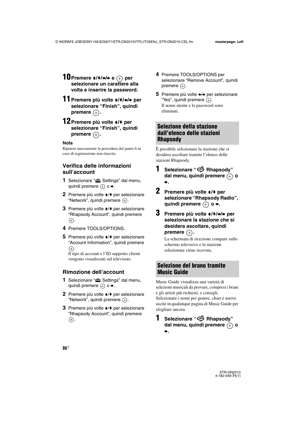 Sony STR-DN2010 User Manual | Page 86 / 328