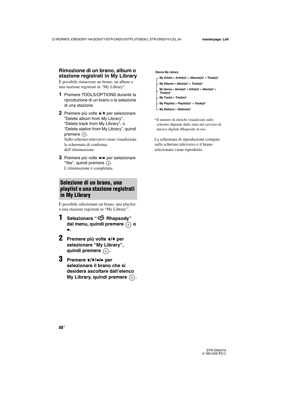 Sony STR-DN2010 User Manual | Page 88 / 328