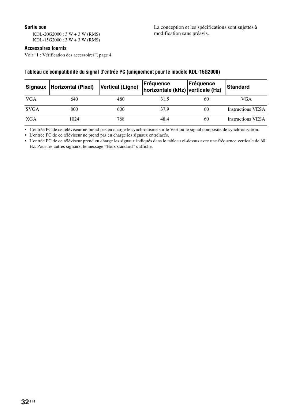 Sony KDL-15G2000 User Manual | Page 66 / 140