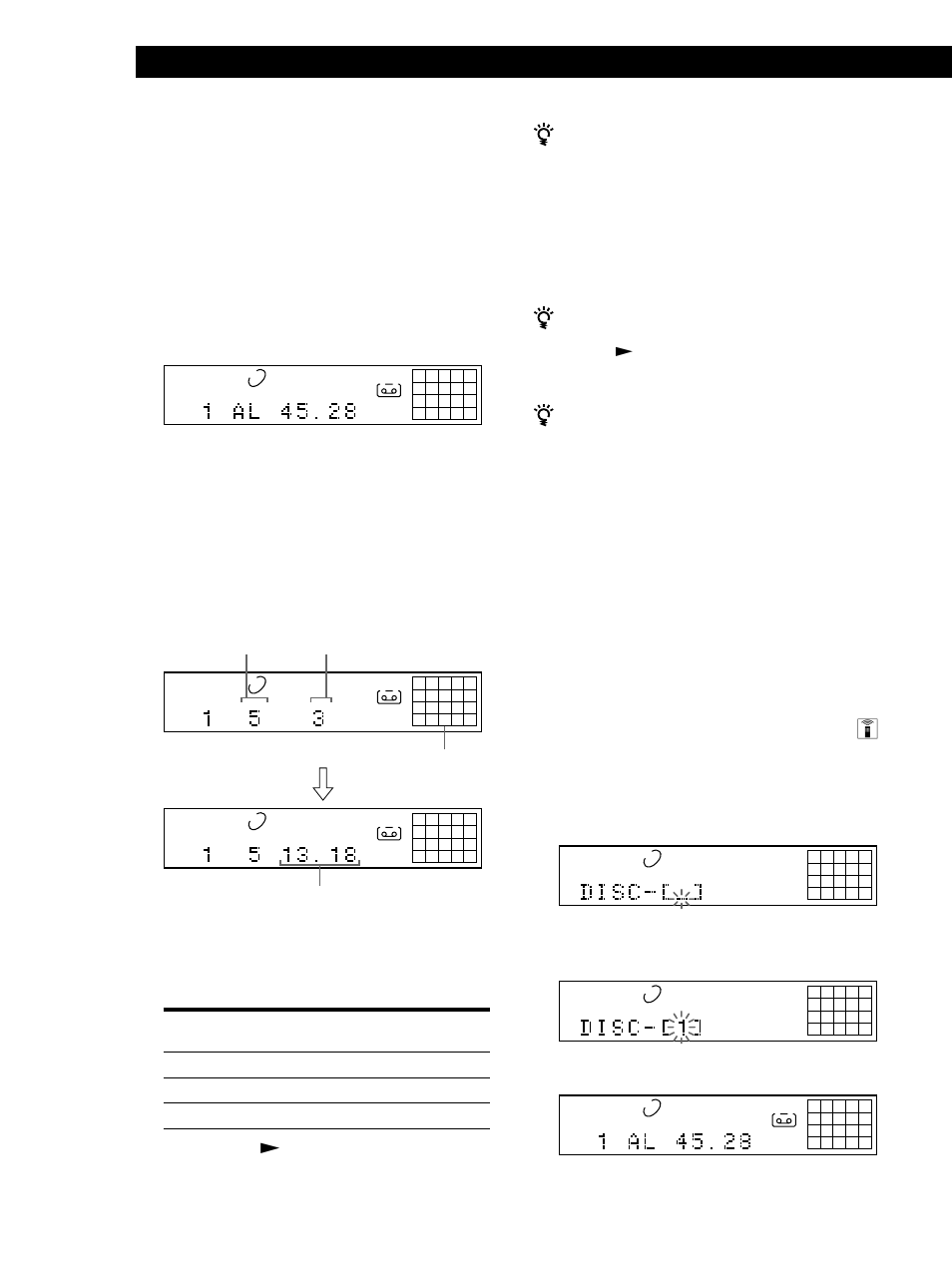 Wiedergeben von cds, So korrigieren sie einen fehler, Wiederholen sie schritt | Wählen sie mit enter die cd aus, Hinweis | Sony CDP-CA80ES User Manual | Page 14 / 112