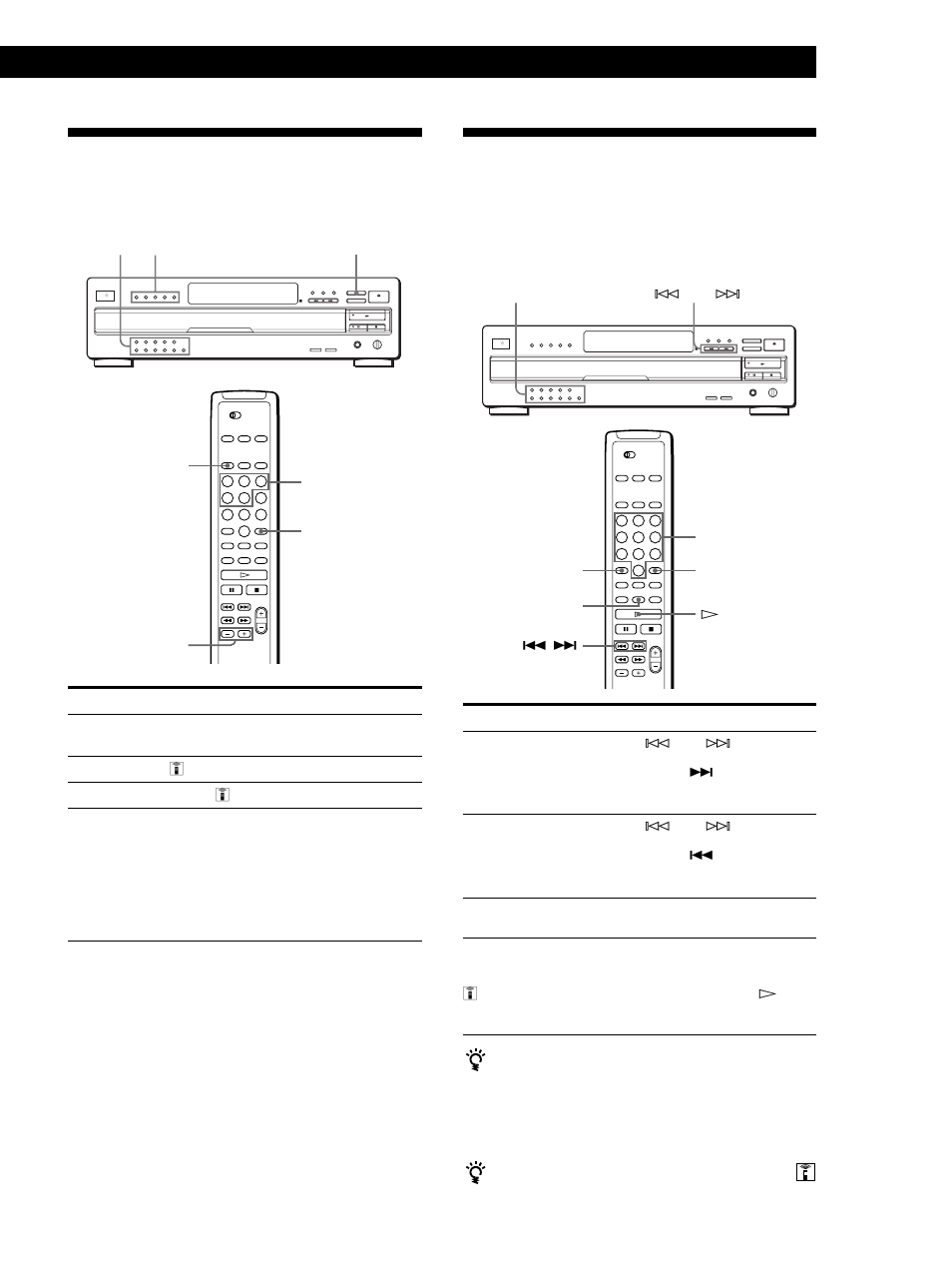 Een bepaalde cd zoeken, Een bepaald muziekstuk zoeken, Cd’s afspelen | Sony CDP-CA80ES User Manual | Page 33 / 112