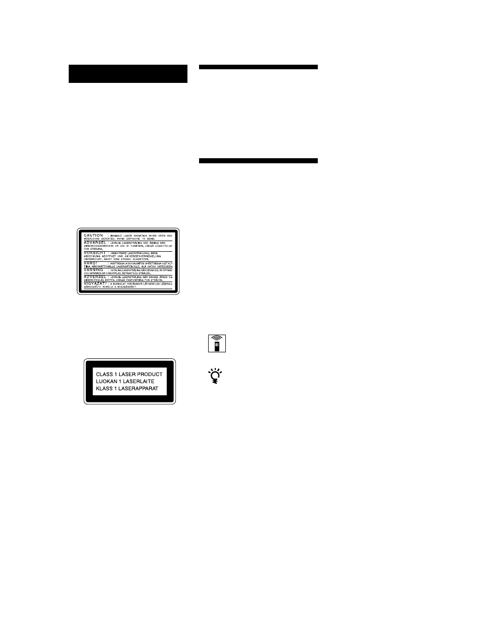 Benvenuti, Informazioni sul presente manuale, Avvertenza | Sony CDP-CA80ES User Manual | Page 46 / 112