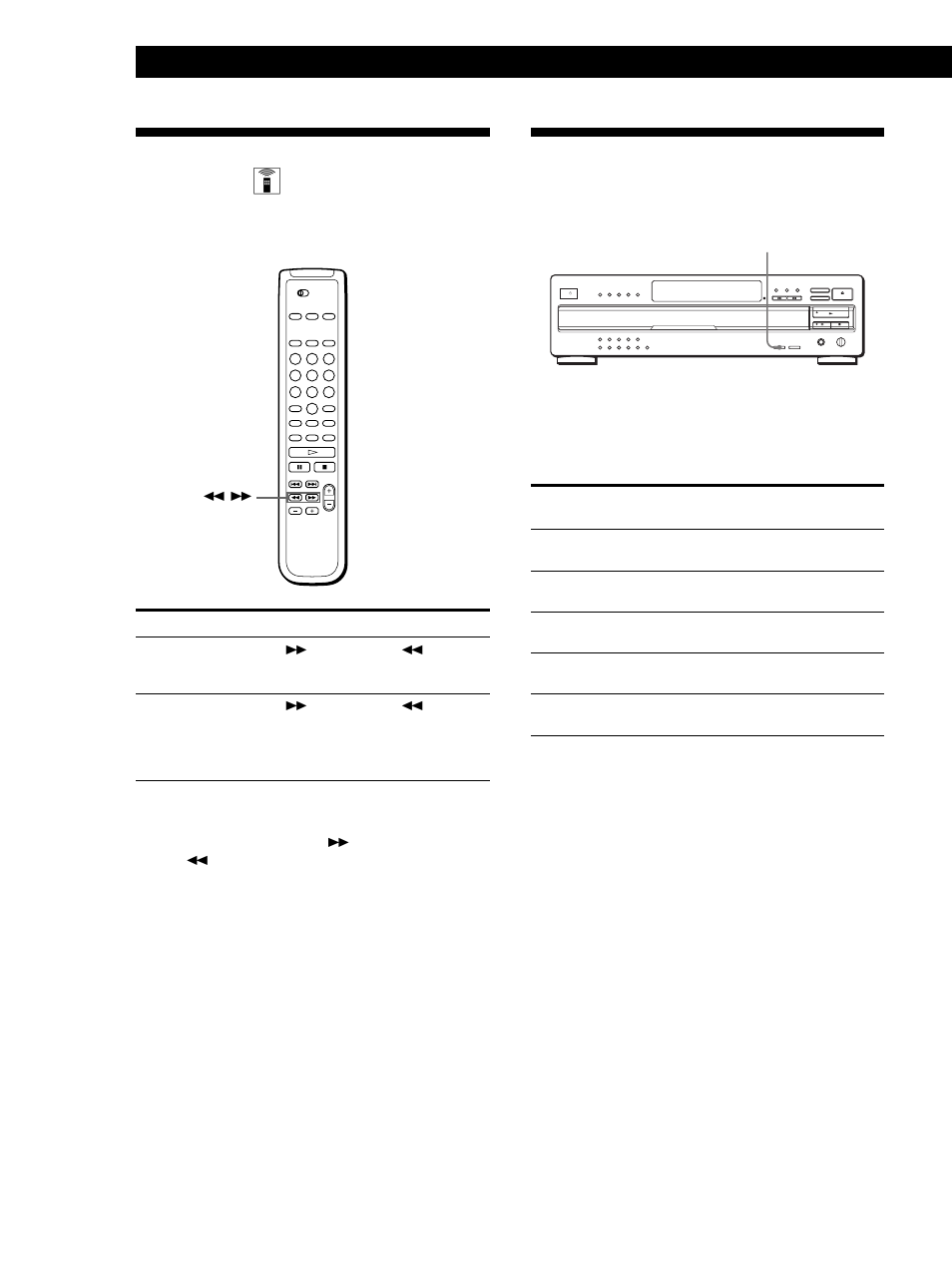 Riproduzione ripetuta, Ricerca di un punto specifico del brano z, Riproduzione dei cd | Ripetizione del brano corrente | Sony CDP-CA80ES User Manual | Page 56 / 112