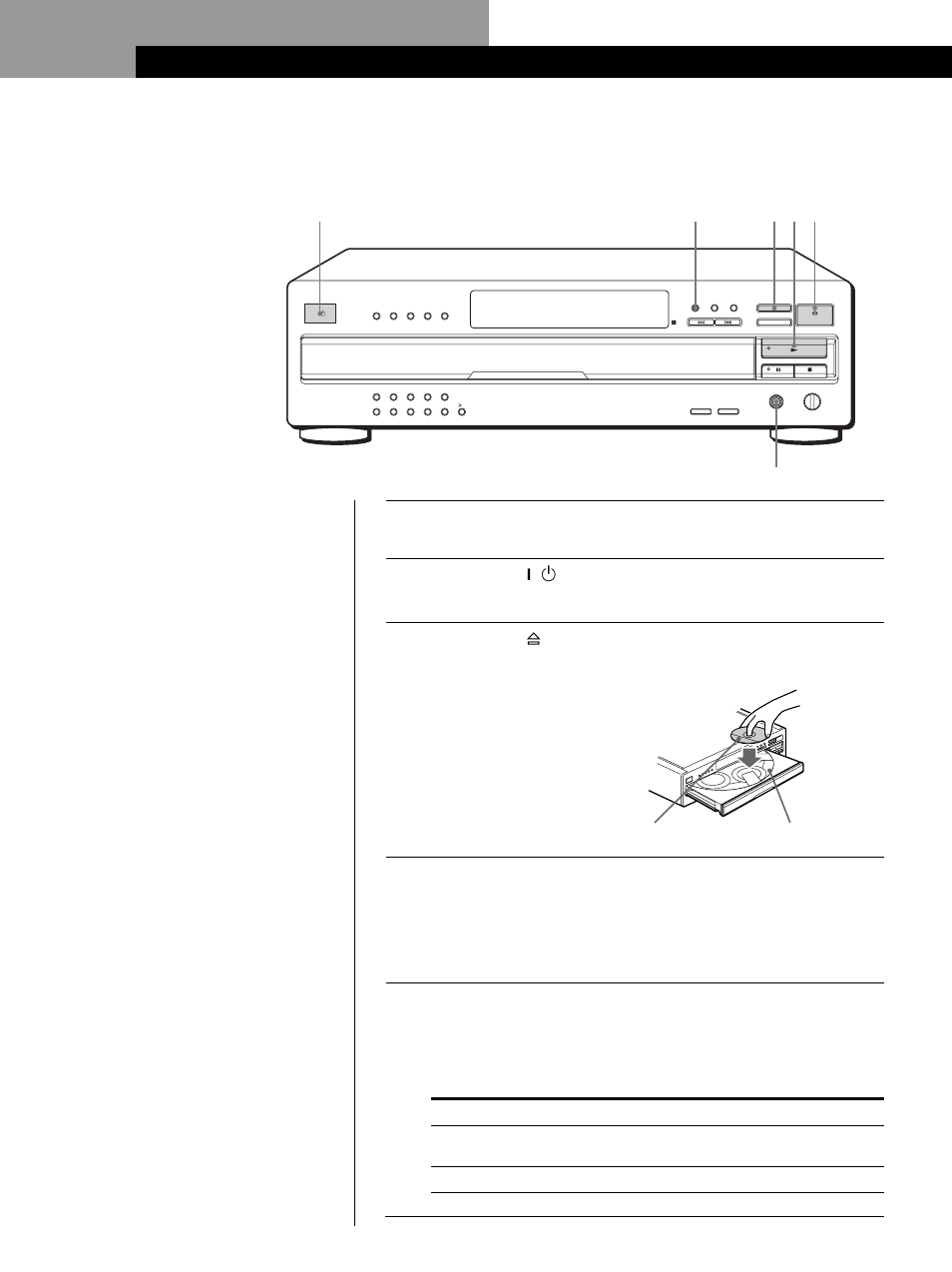 Reproduzir um cd, Operações básicas | Sony CDP-CA80ES User Manual | Page 72 / 112
