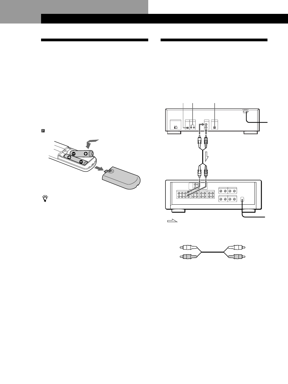 Packa upp, Ansluta systemet, Komma igång | Sätta i batterier i fjärrkontrollen, Översikt | Sony CDP-CA80ES User Manual | Page 92 / 112