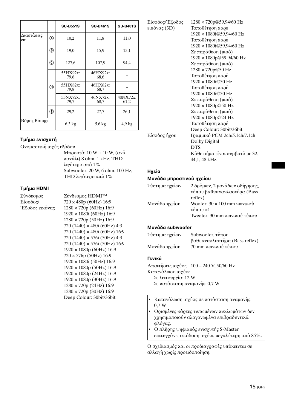 Sony SU-B461S User Manual | Page 159 / 255