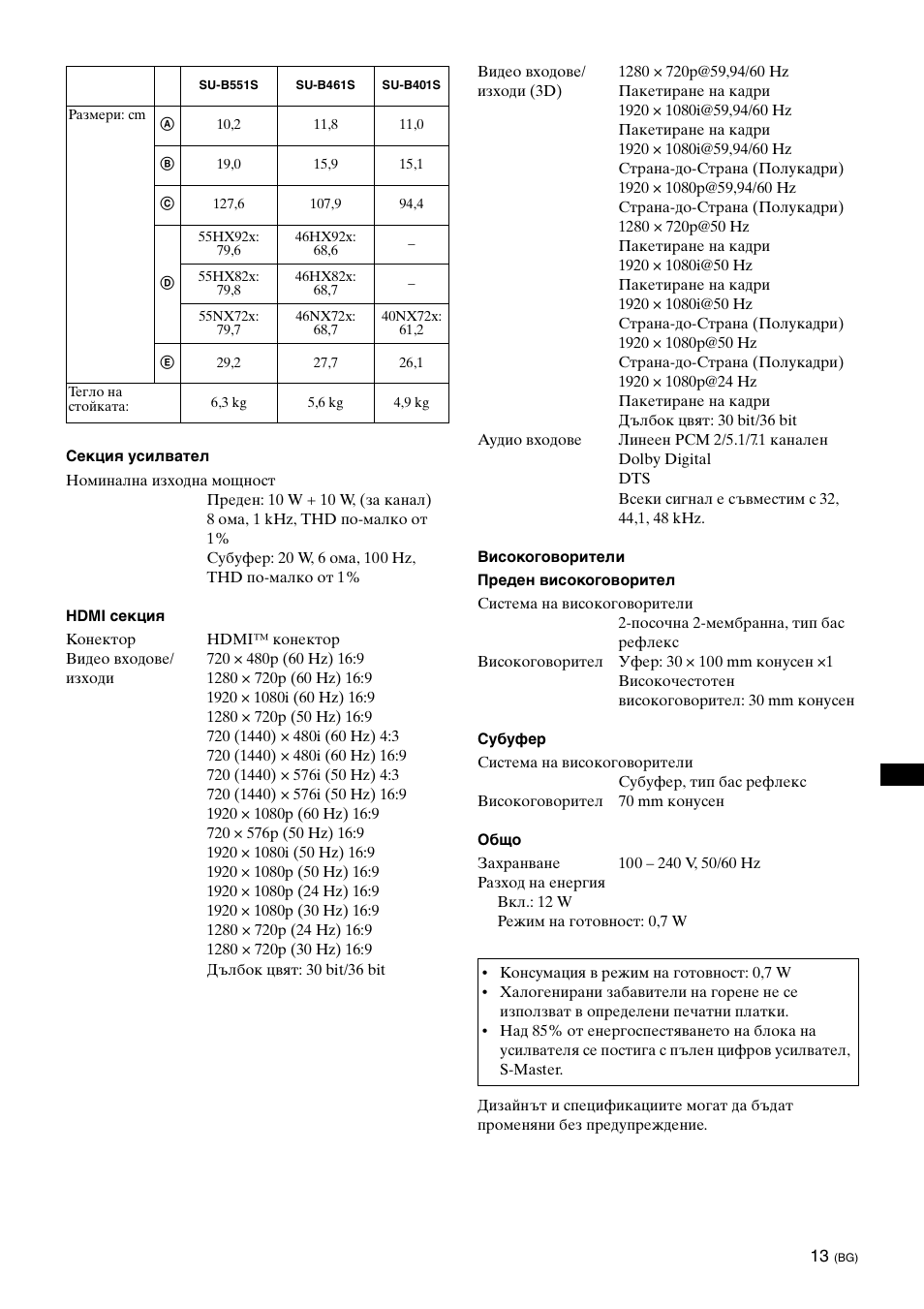 Sony SU-B461S User Manual | Page 231 / 255