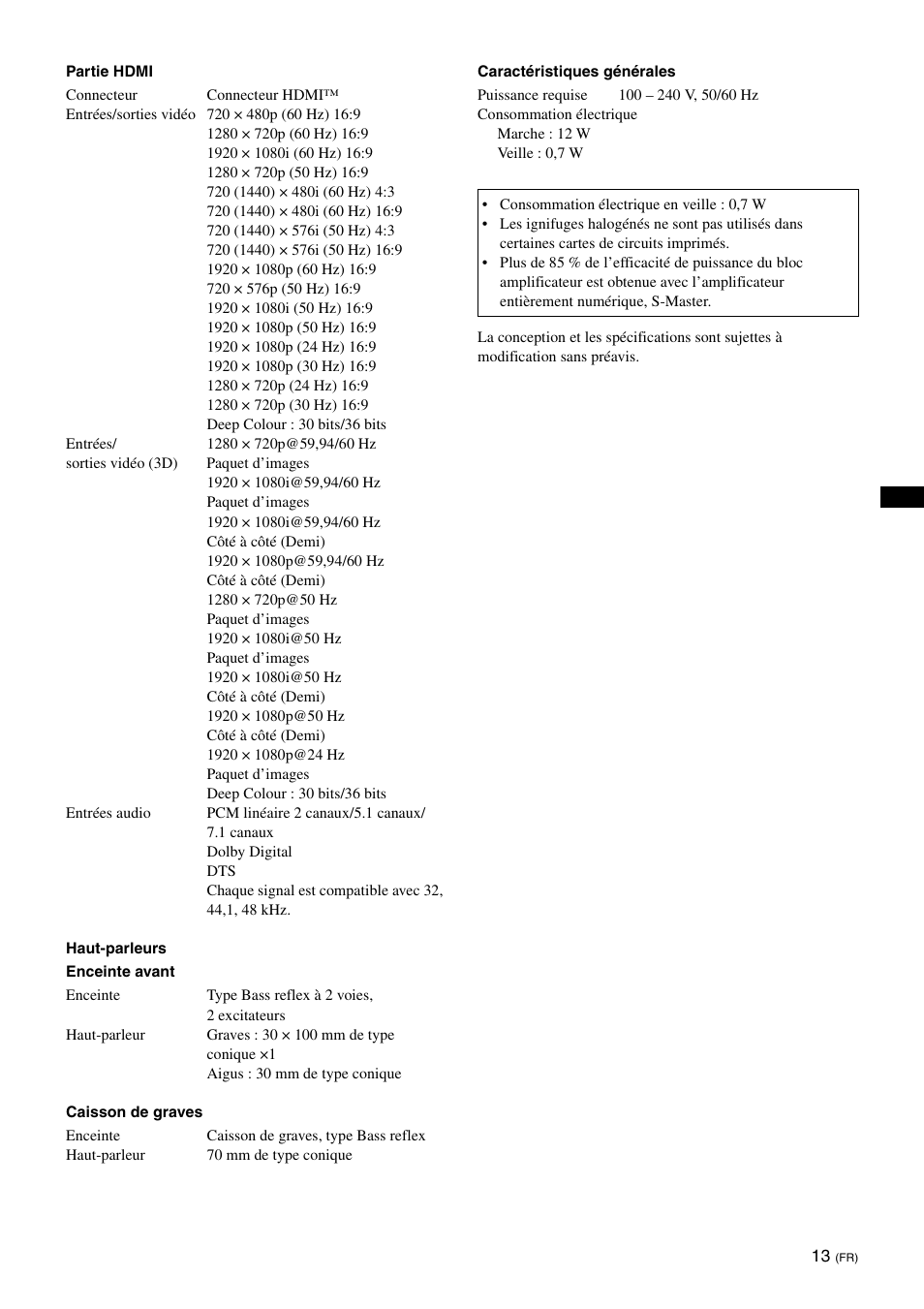 Sony SU-B461S User Manual | Page 25 / 255