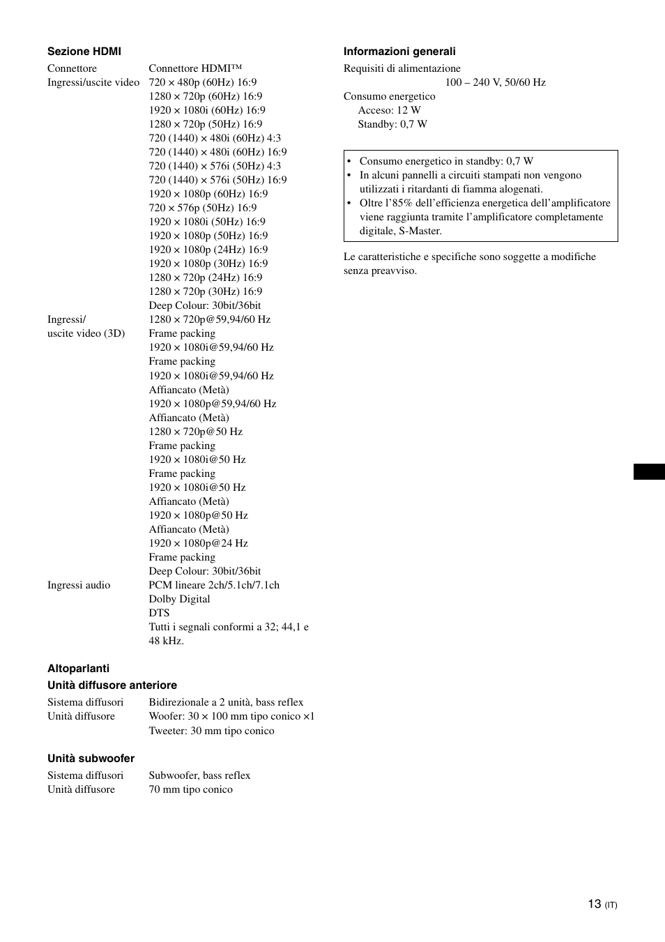 Sony SU-B461S User Manual | Page 73 / 255