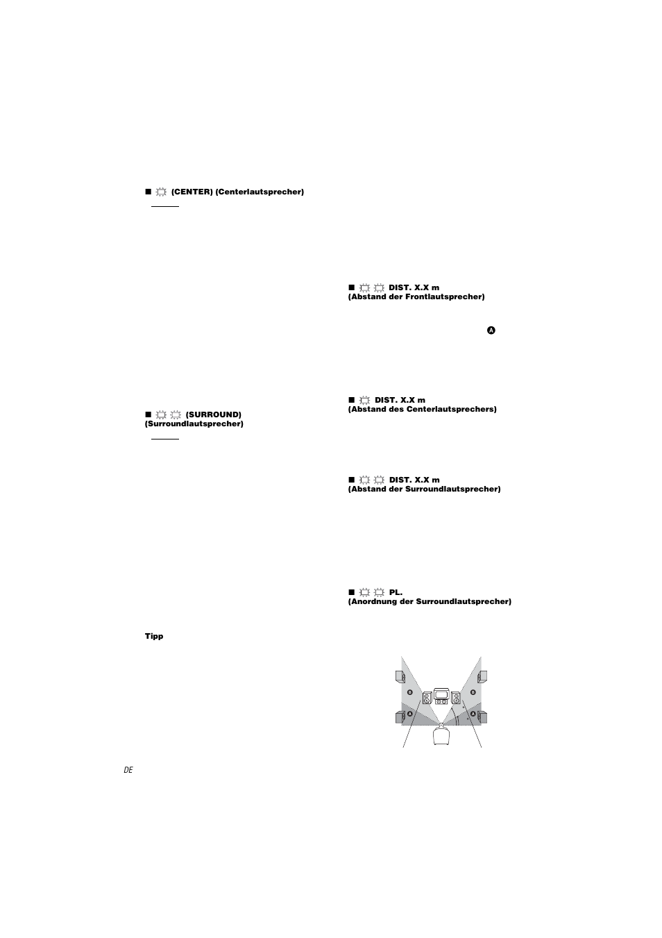 Sony STR-LV500 User Manual | Page 26 / 108