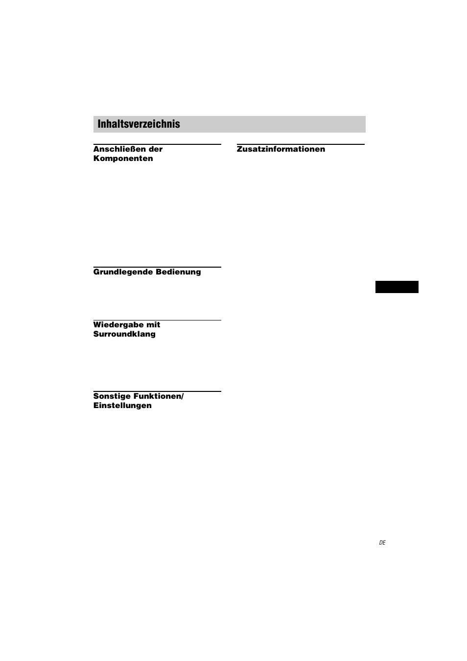 Sony STR-LV500 User Manual | Page 3 / 108