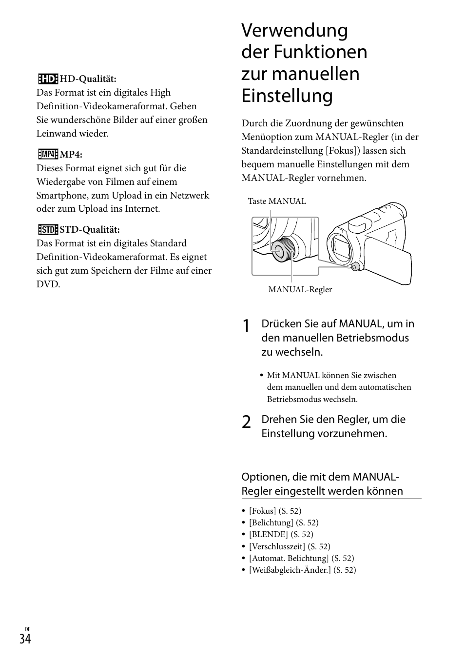 Al (34), Egler (34) | Sony HDR-PJ780VE User Manual | Page 108 / 371