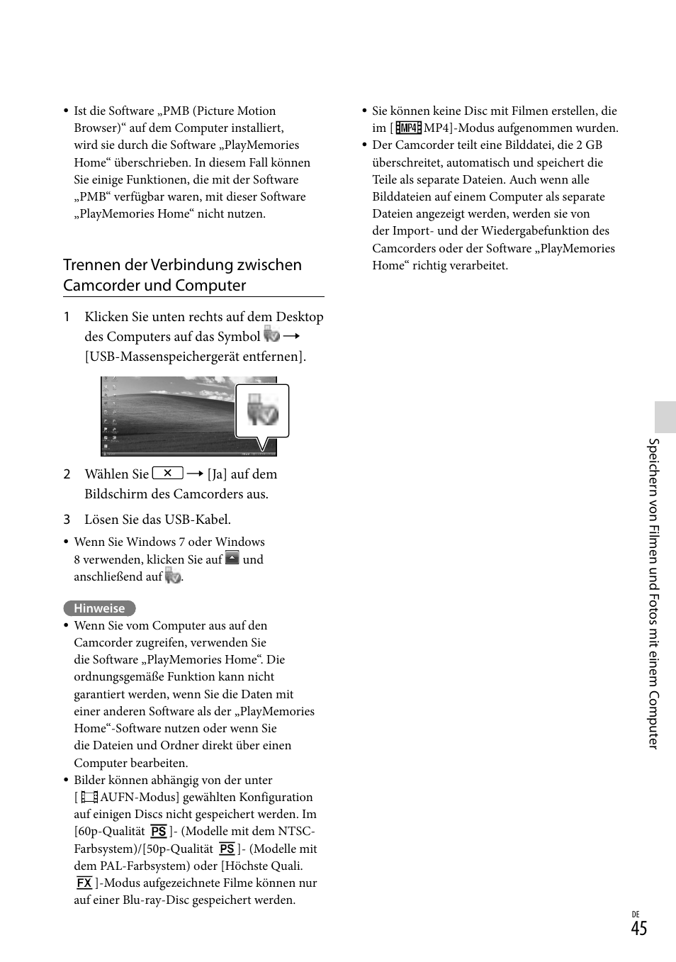 Sony HDR-PJ780VE User Manual | Page 119 / 371