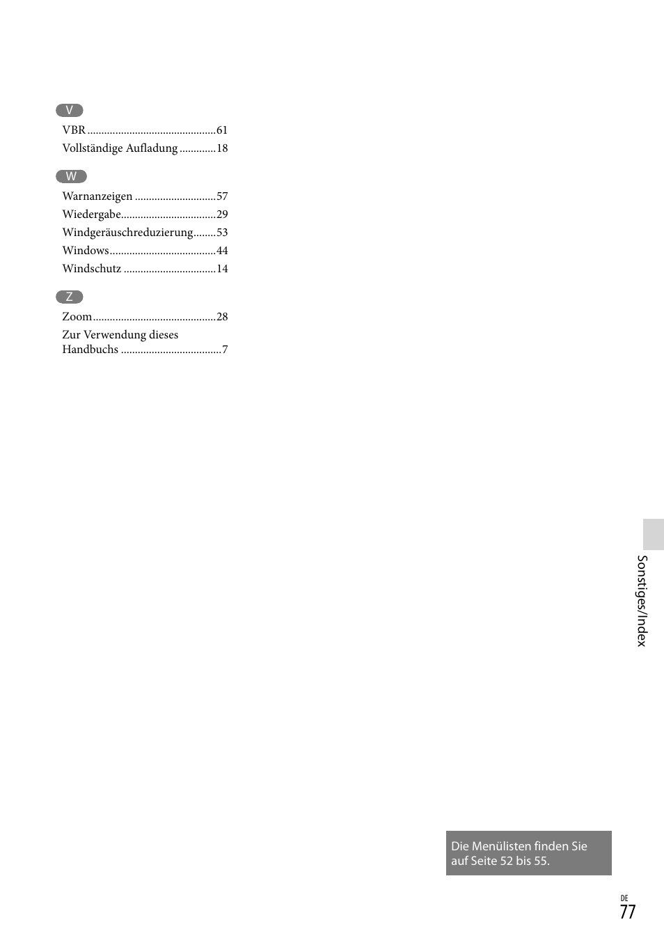 Sony HDR-PJ780VE User Manual | Page 151 / 371