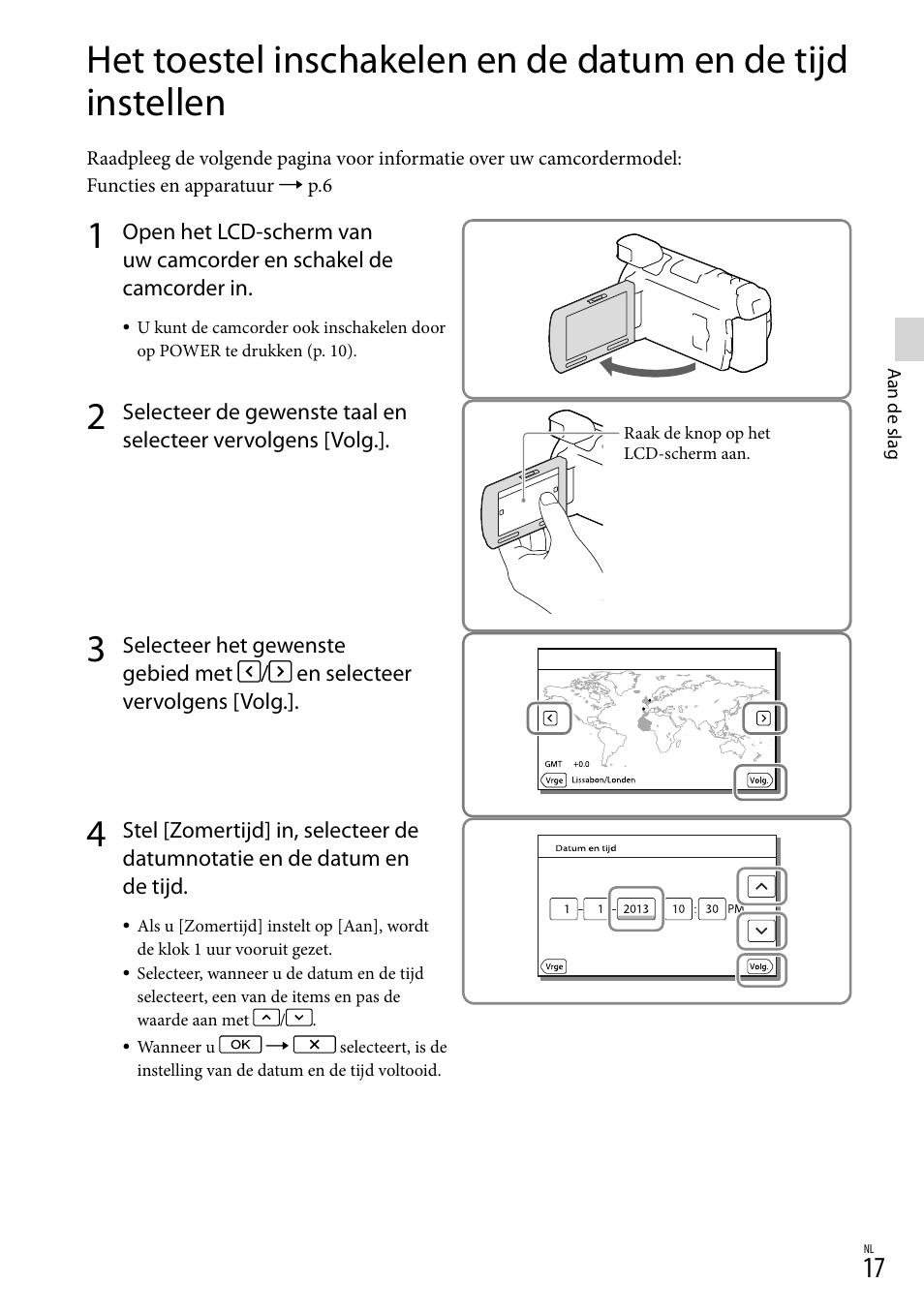 17). d, M (17, 19) | Sony HDR-PJ780VE User Manual | Page 167 / 371