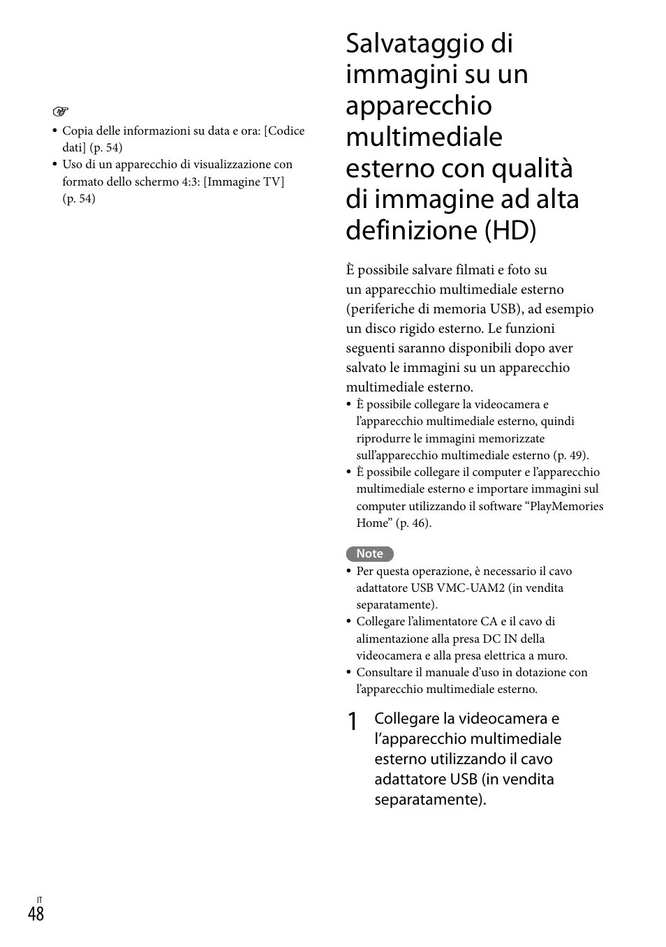 Immagine ad alta definizione (hd) | Sony HDR-PJ780VE User Manual | Page 270 / 371