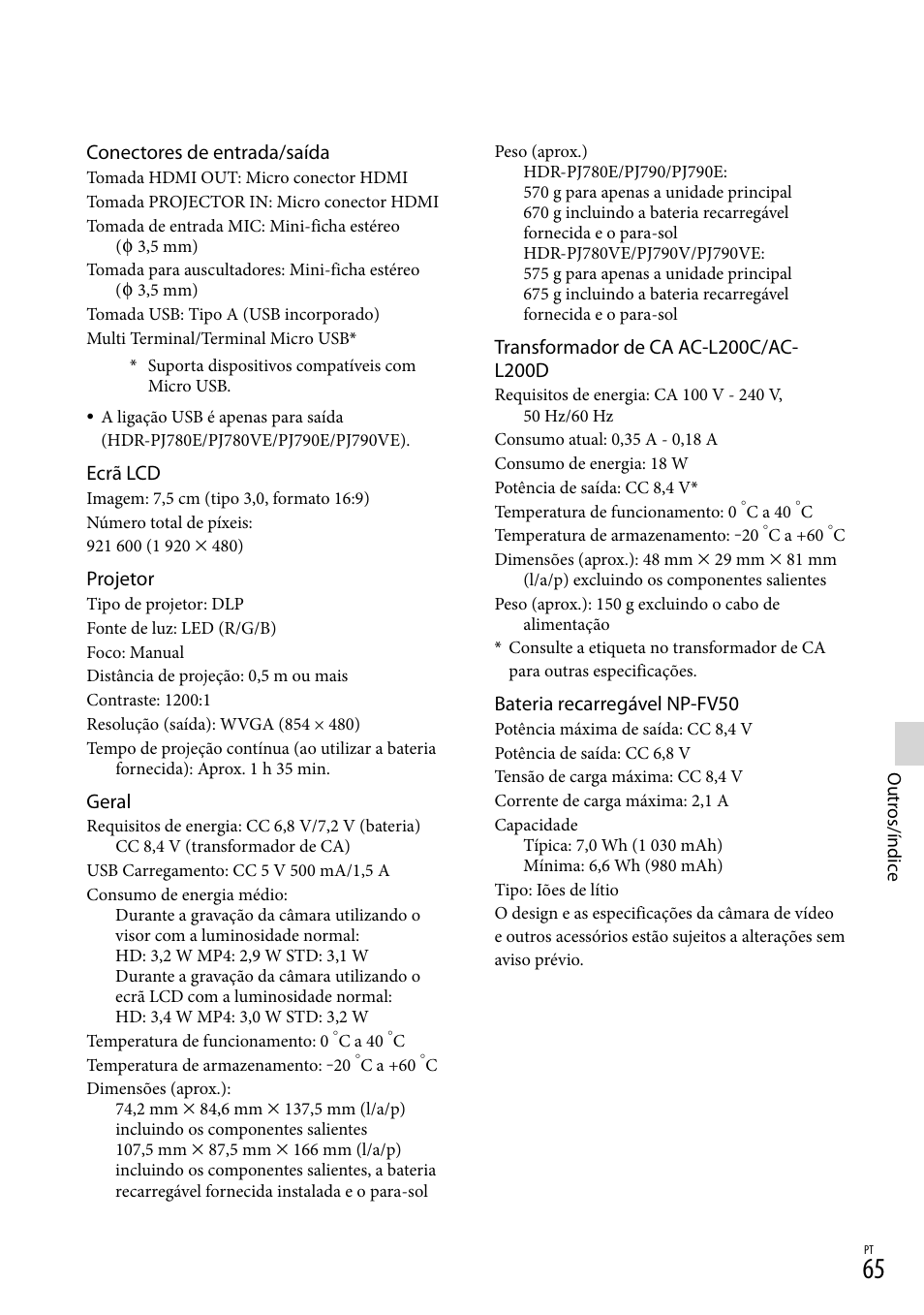 Sony HDR-PJ780VE User Manual | Page 363 / 371