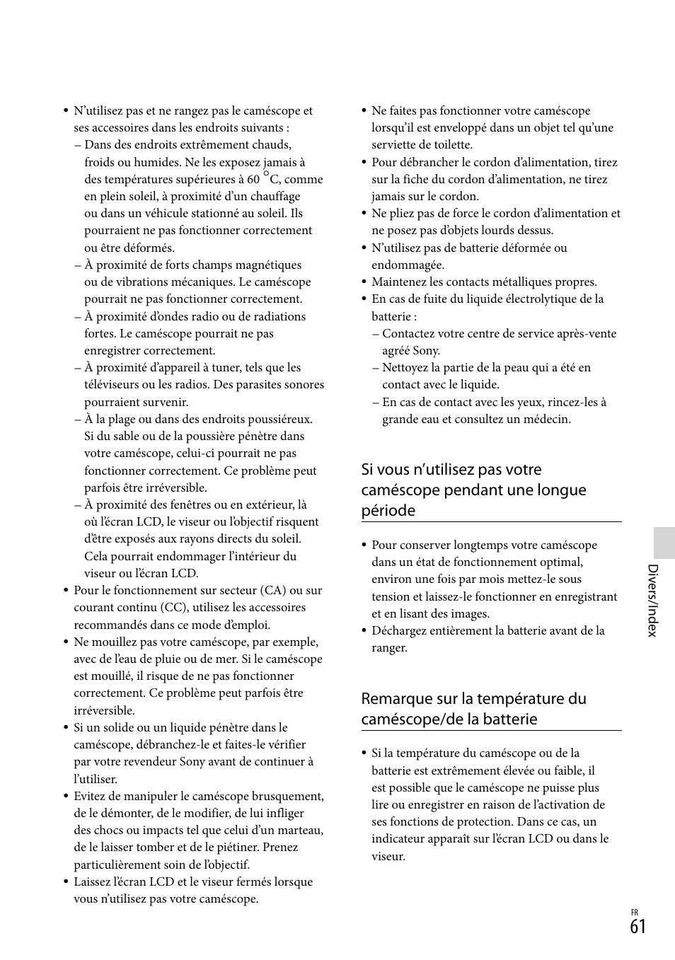 Sony HDR-PJ780VE User Manual | Page 61 / 371