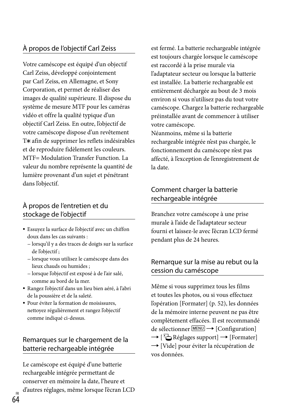 Sony HDR-PJ780VE User Manual | Page 64 / 371