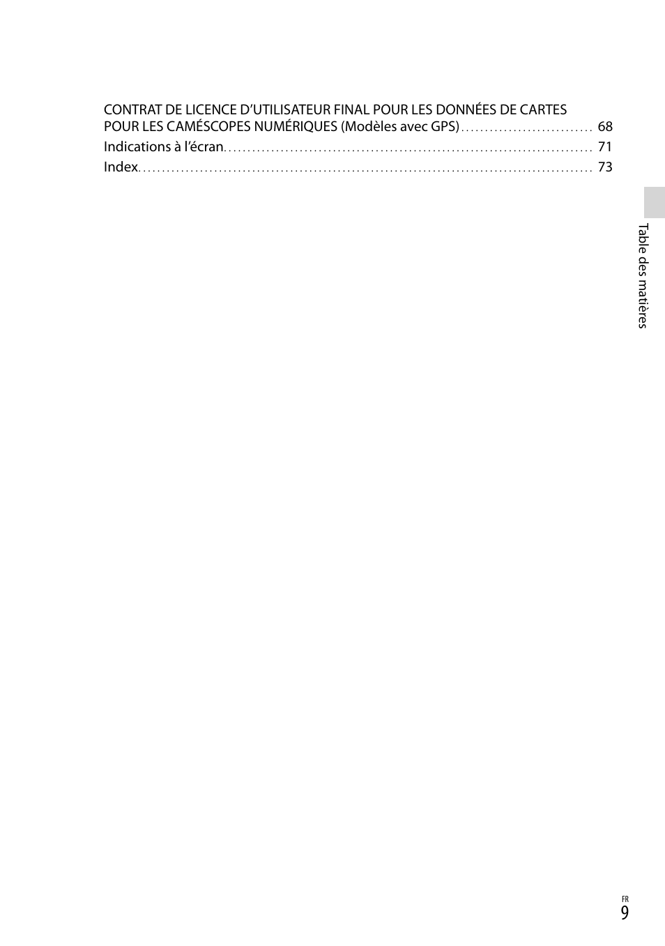 Sony HDR-PJ780VE User Manual | Page 9 / 371