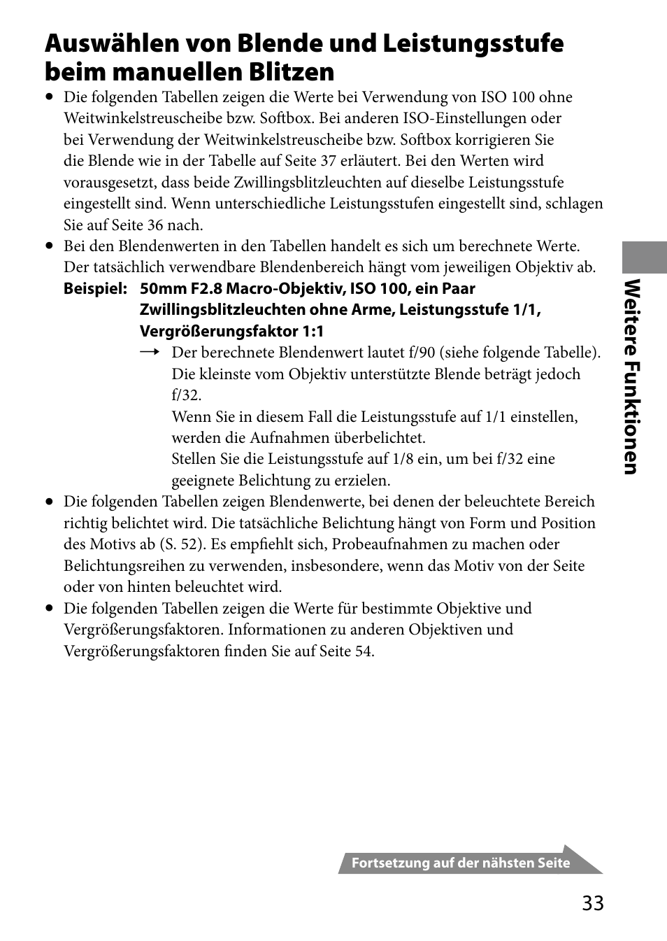 W eit er e f unktionen | Sony HVL-MT24AM User Manual | Page 151 / 293