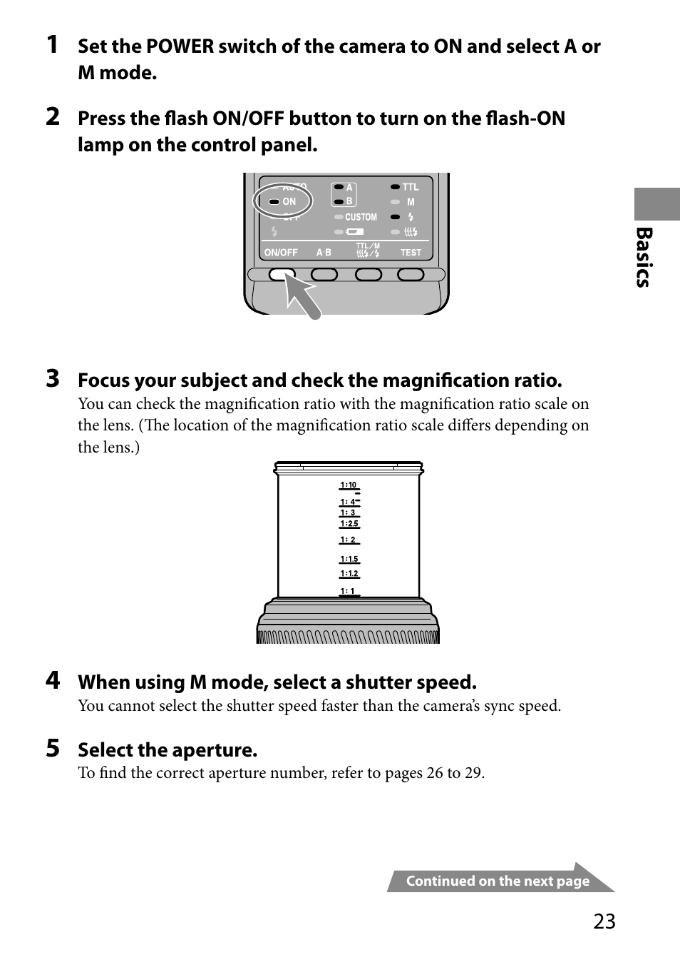 Sony HVL-MT24AM User Manual | Page 23 / 293