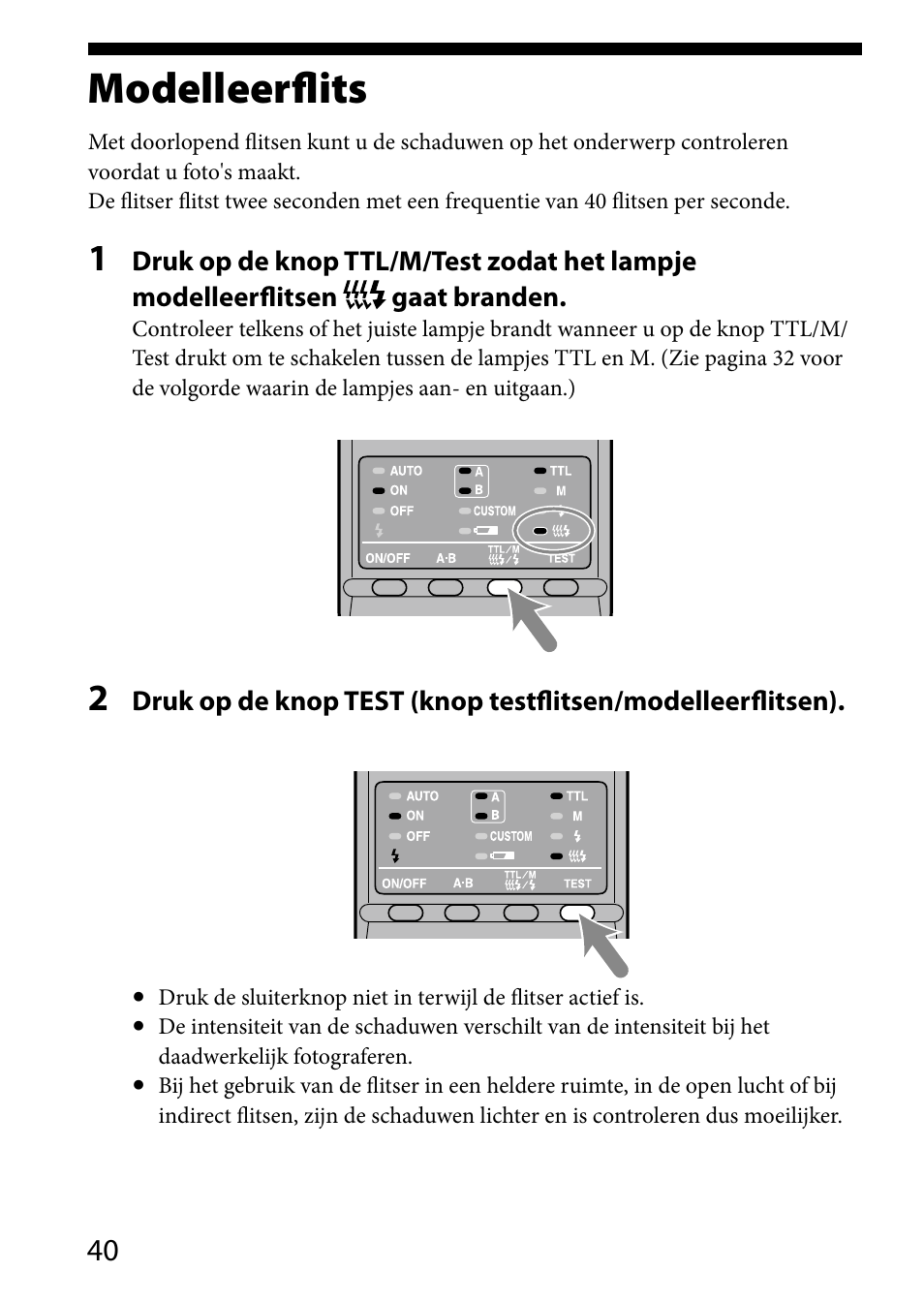 Modelleerflits | Sony HVL-MT24AM User Manual | Page 274 / 293