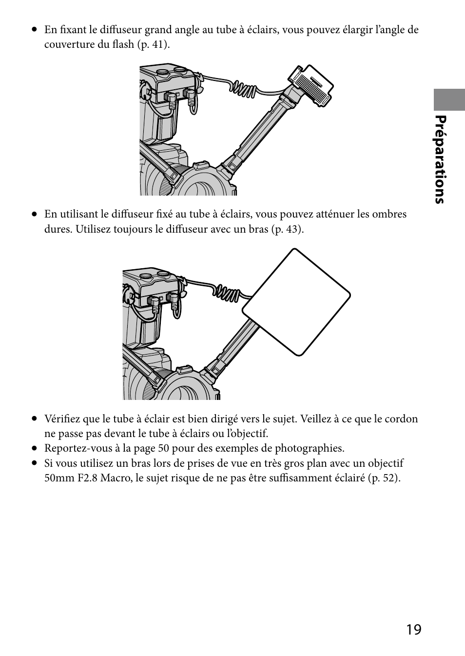 1 pr épar ations | Sony HVL-MT24AM User Manual | Page 79 / 293