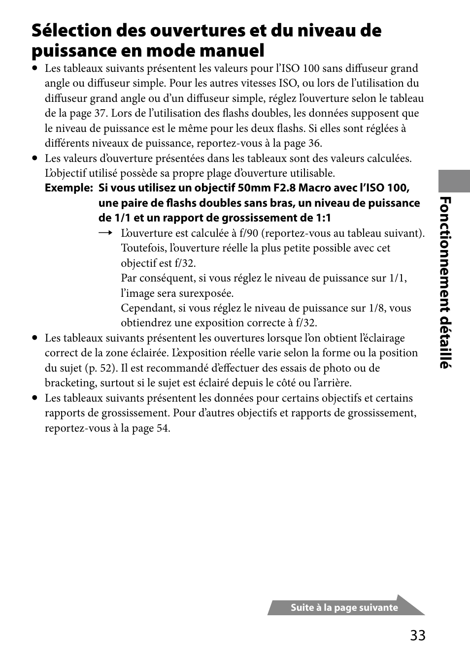 Fonc tionnemen t détaillé | Sony HVL-MT24AM User Manual | Page 93 / 293