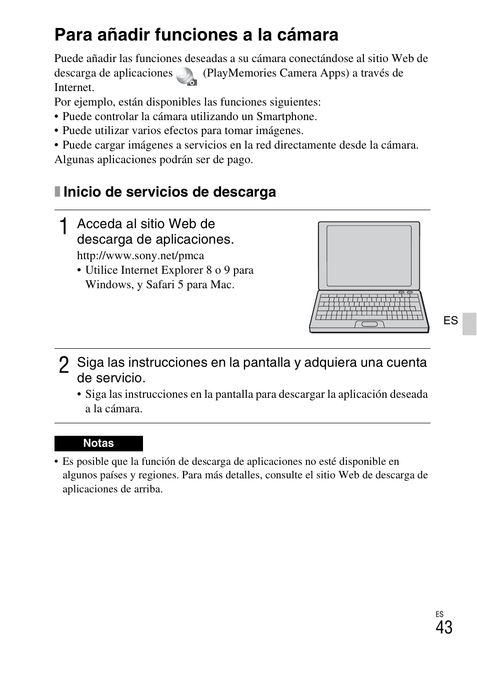 Para añadir funciones a la cámara | Sony NEX-5RL User Manual | Page 247 / 663