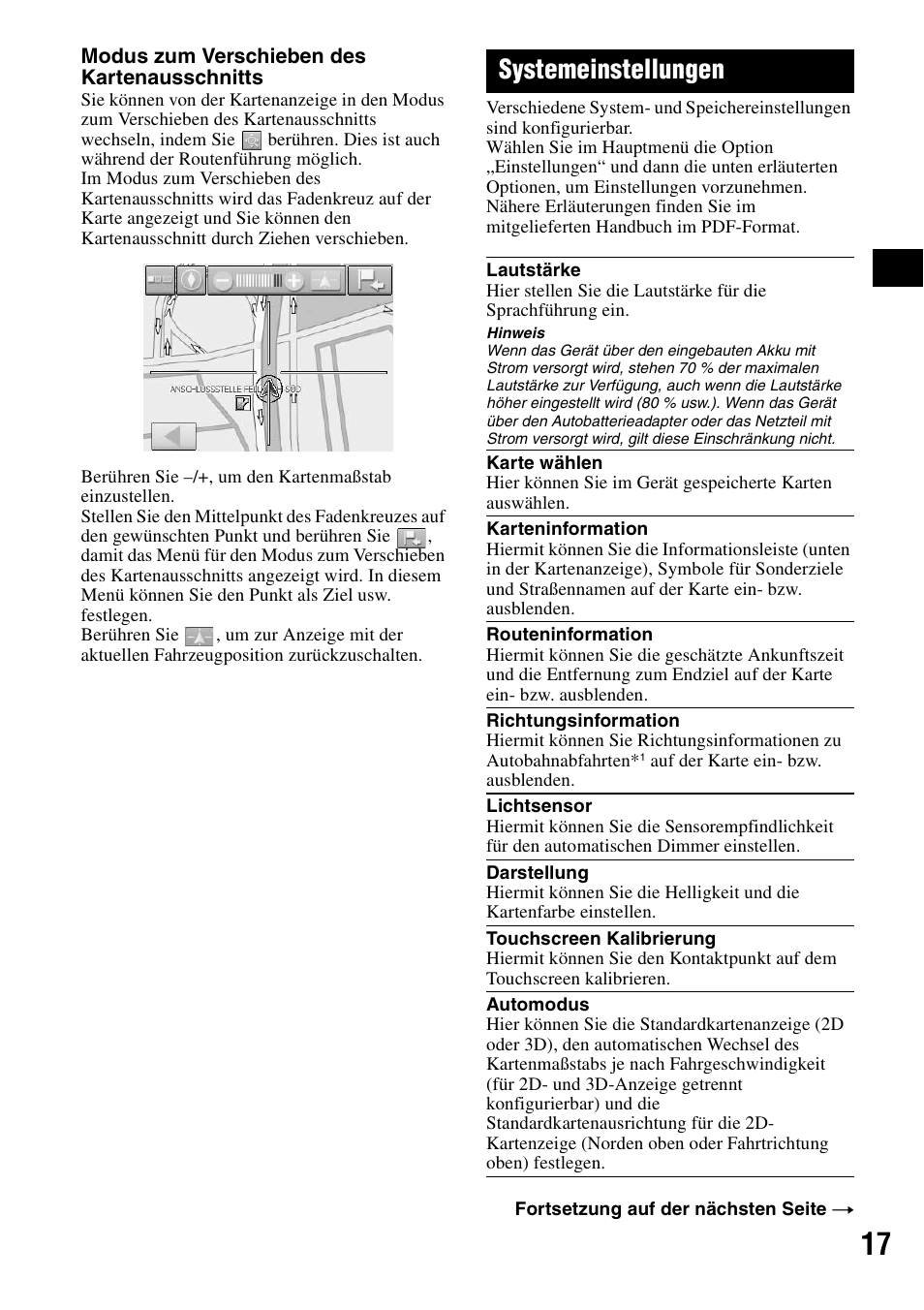 Systemeinstellungen | Sony NV-U50 User Manual | Page 37 / 216