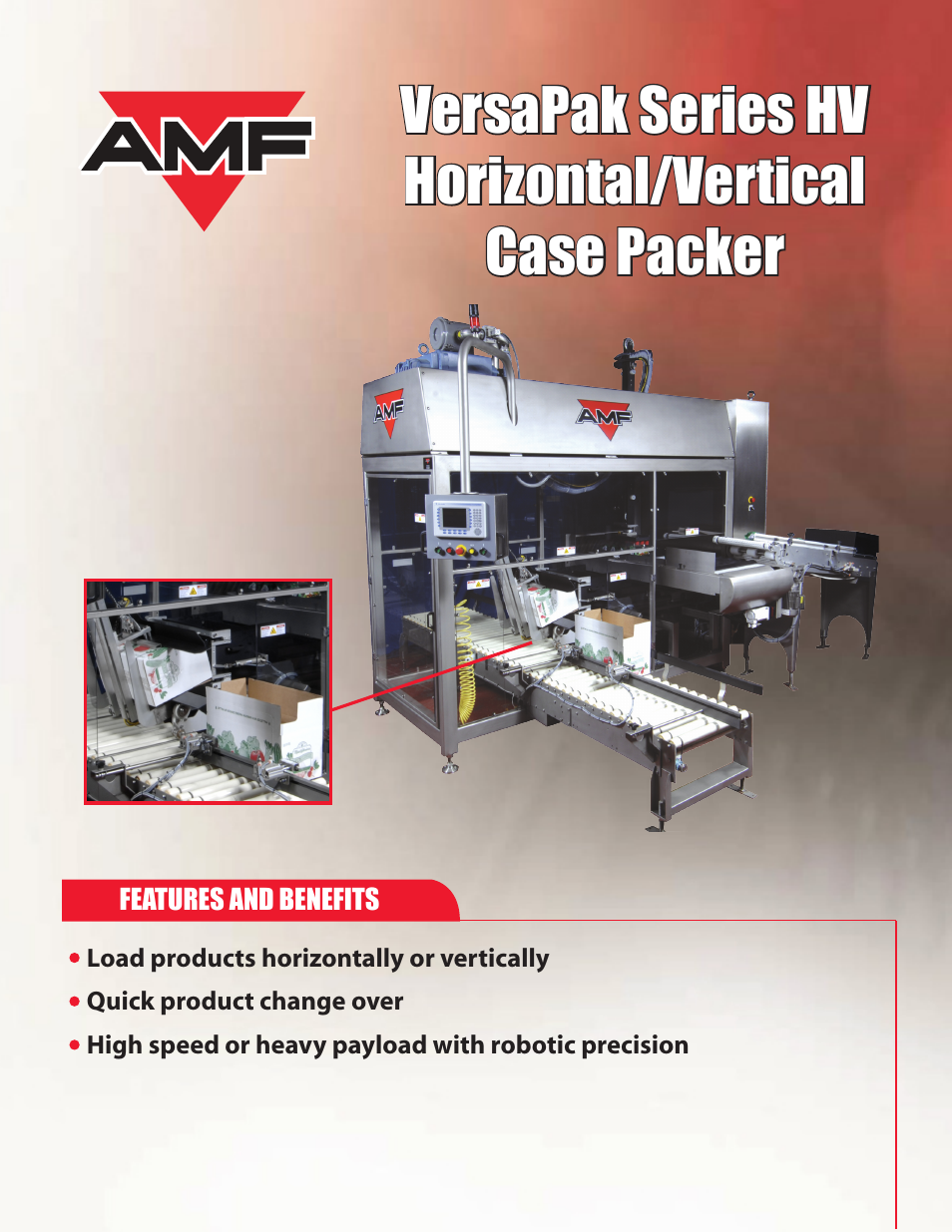 AMF VersaPak Series HV User Manual | 2 pages