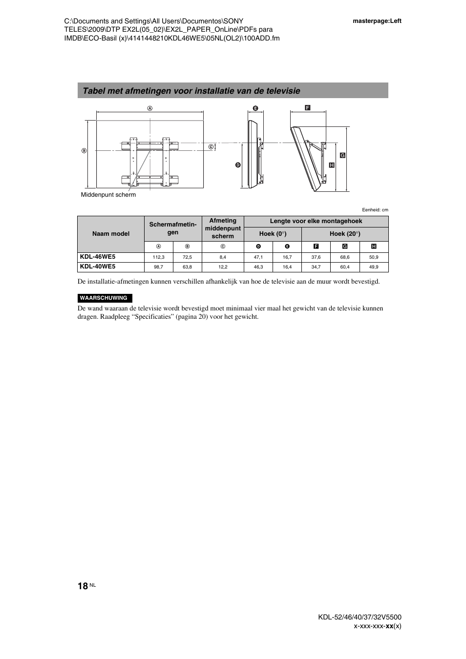 Sony KDL-40WE5 User Manual | Page 119 / 152