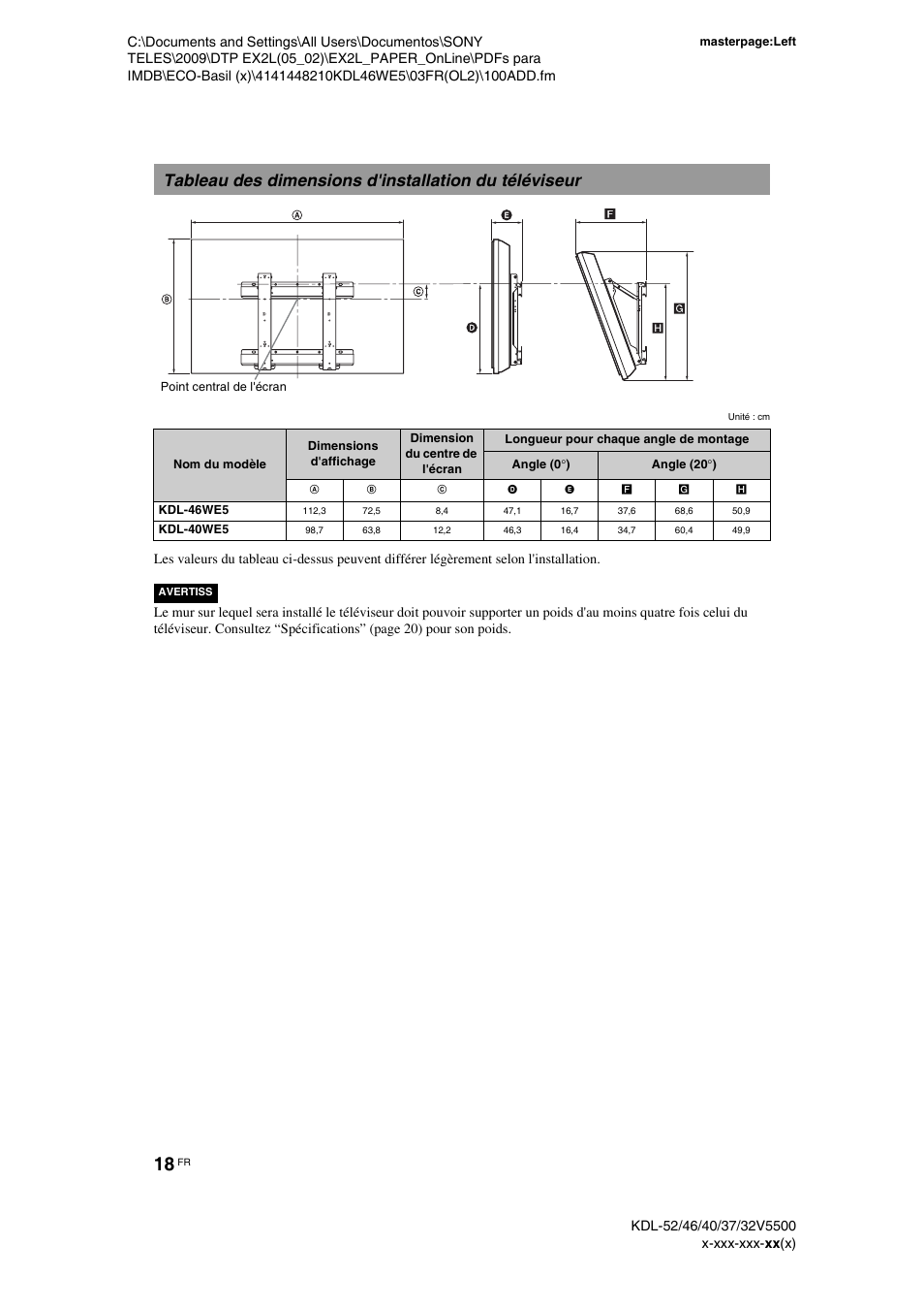 Sony KDL-40WE5 User Manual | Page 68 / 152